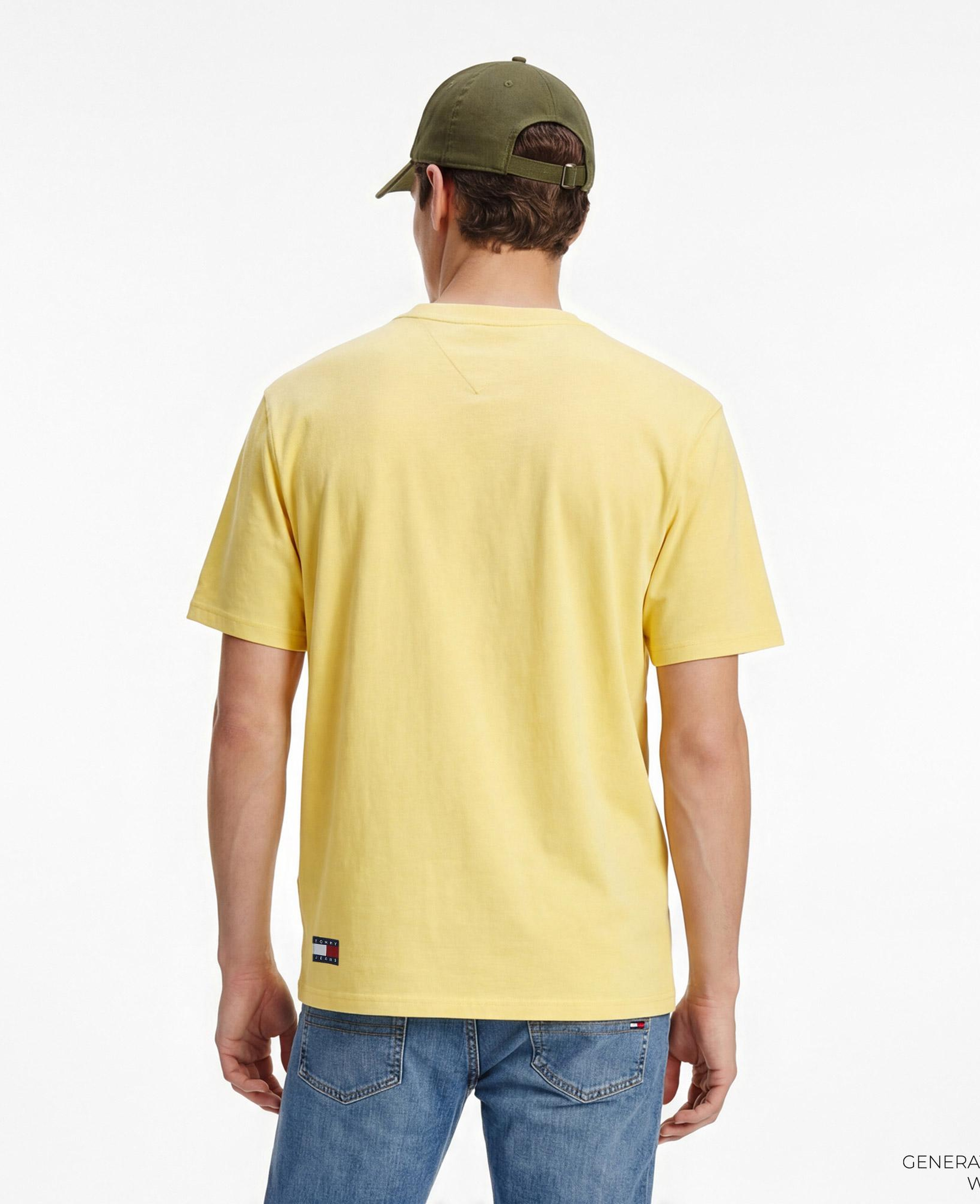 Tommy Hilfiger New Classics Erkek Sarı T-Shirt