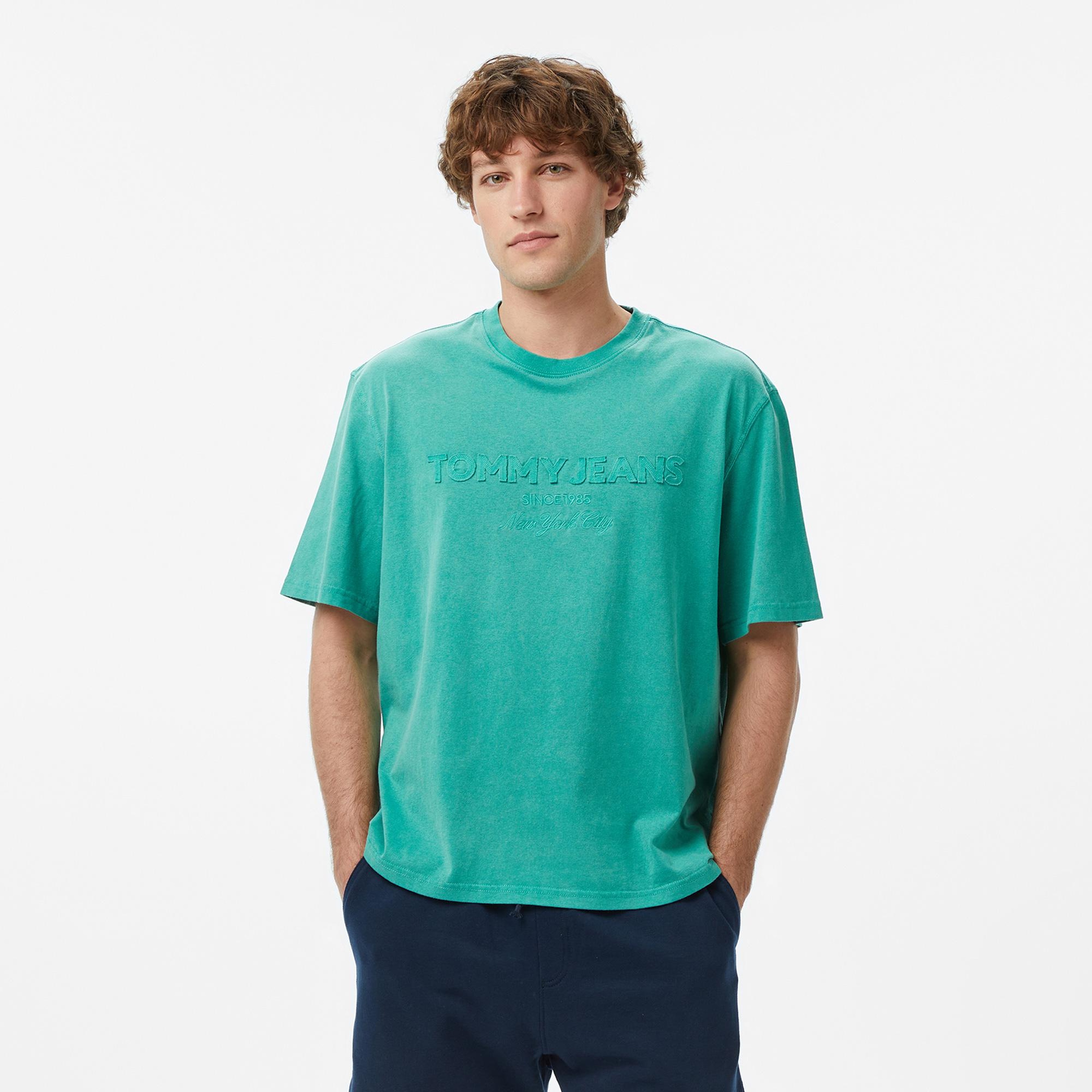 Tommy Hilfiger New Classics Erkek Yeşil T-Shirt