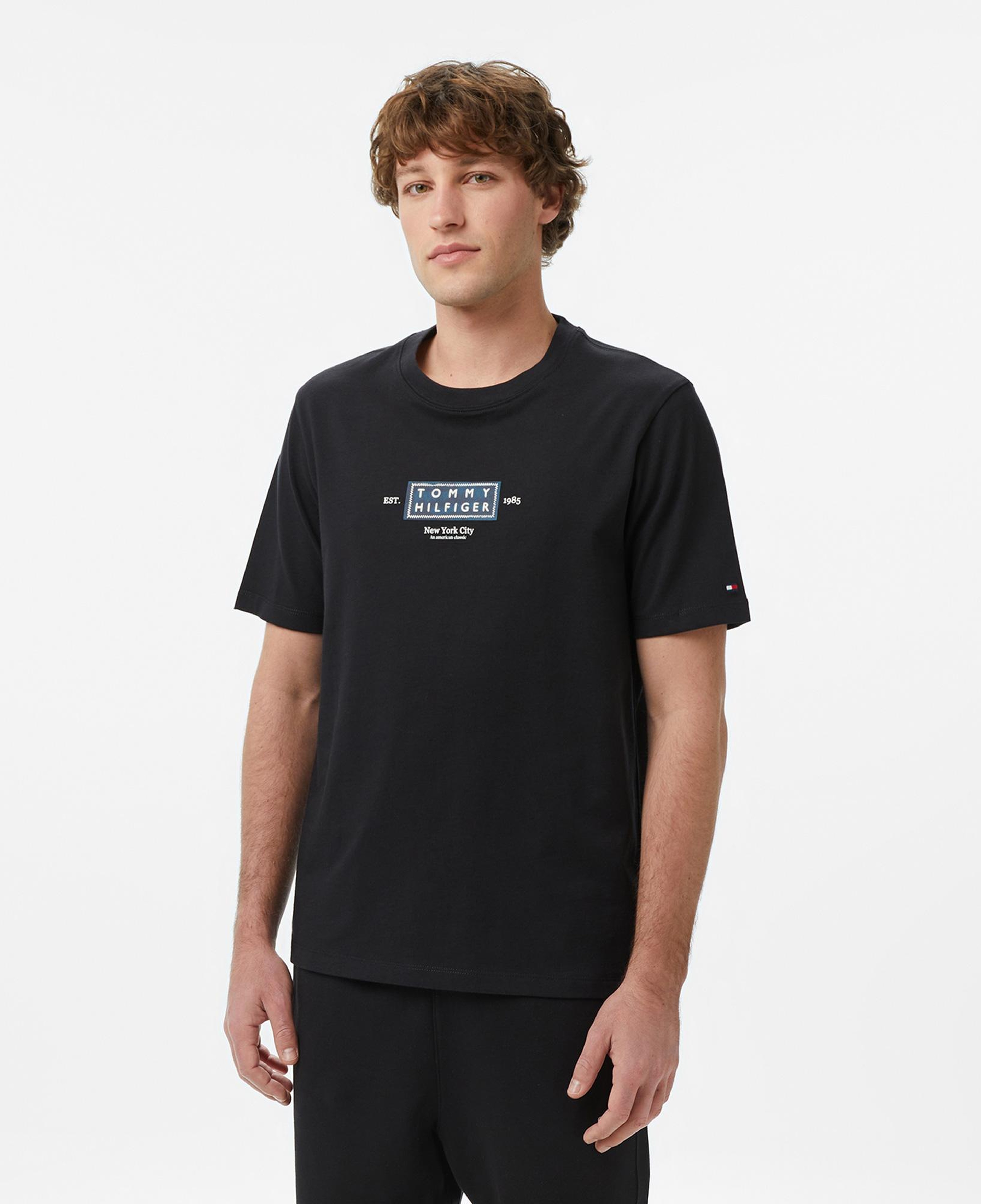 Tommy Hilfiger Heritage Series Erkek Siyah T-Shirt