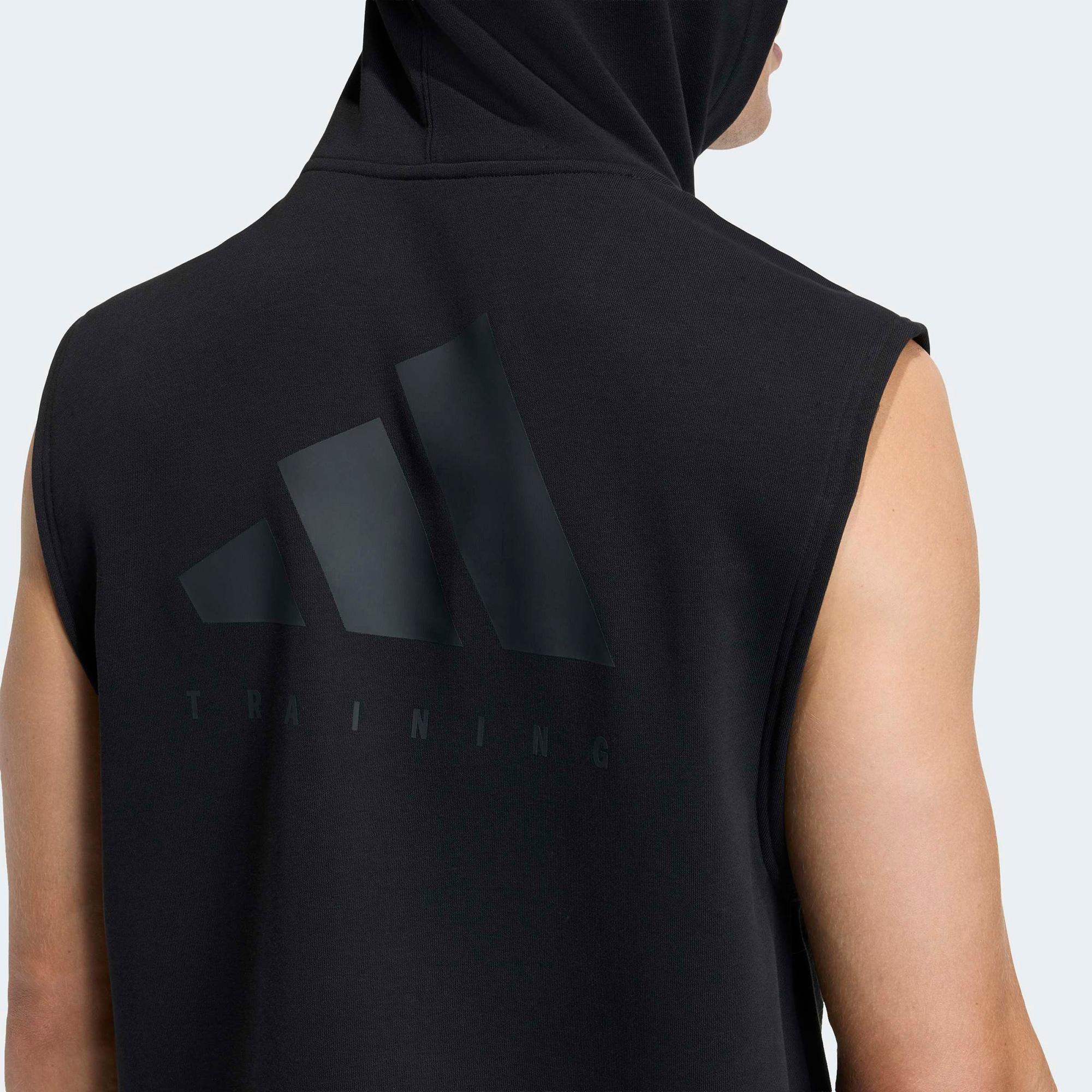 adidas Power Workout Erkek Siyah Sweatshirt