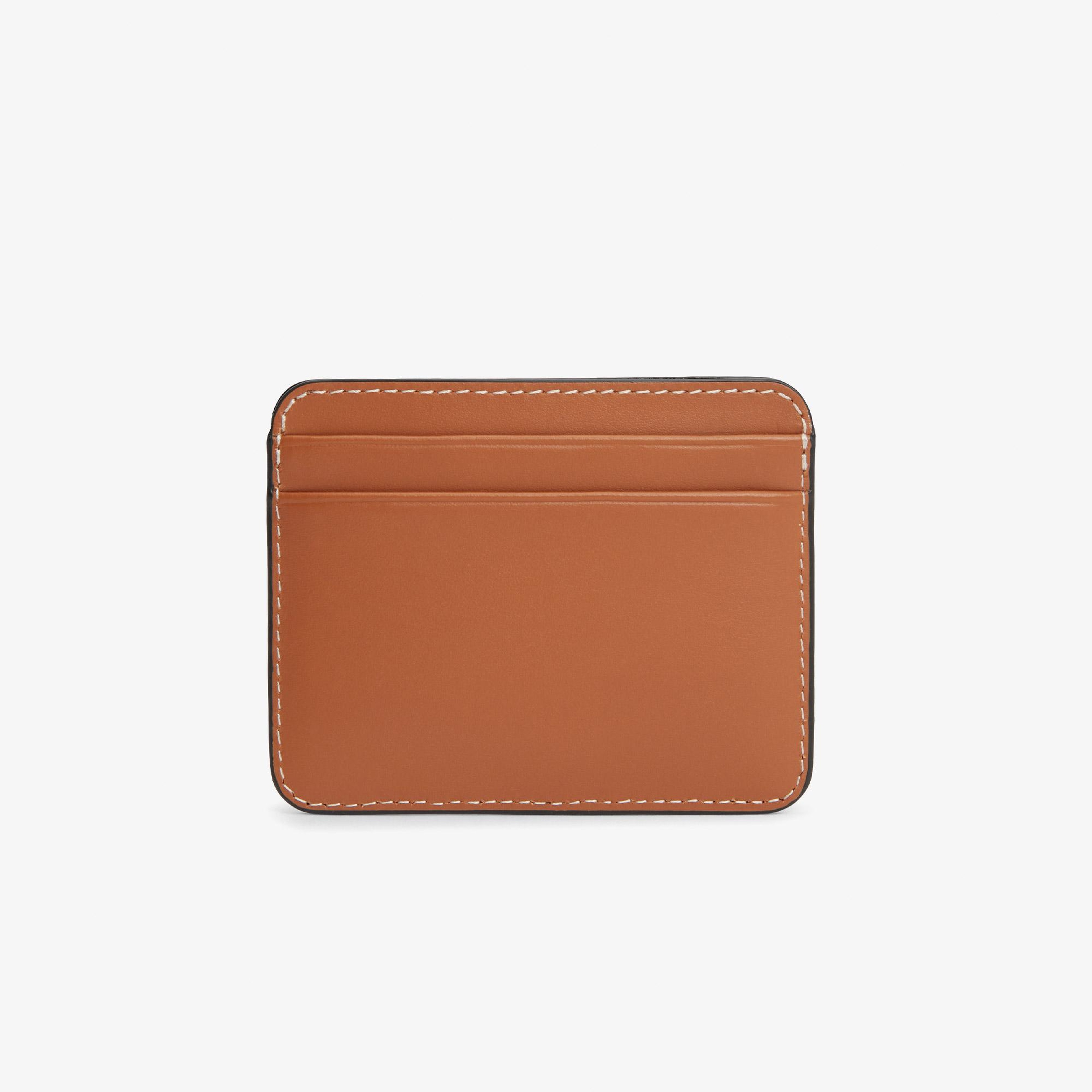 Tommy Hilfiger Script Leather Kadın Kahverengi Kartlık