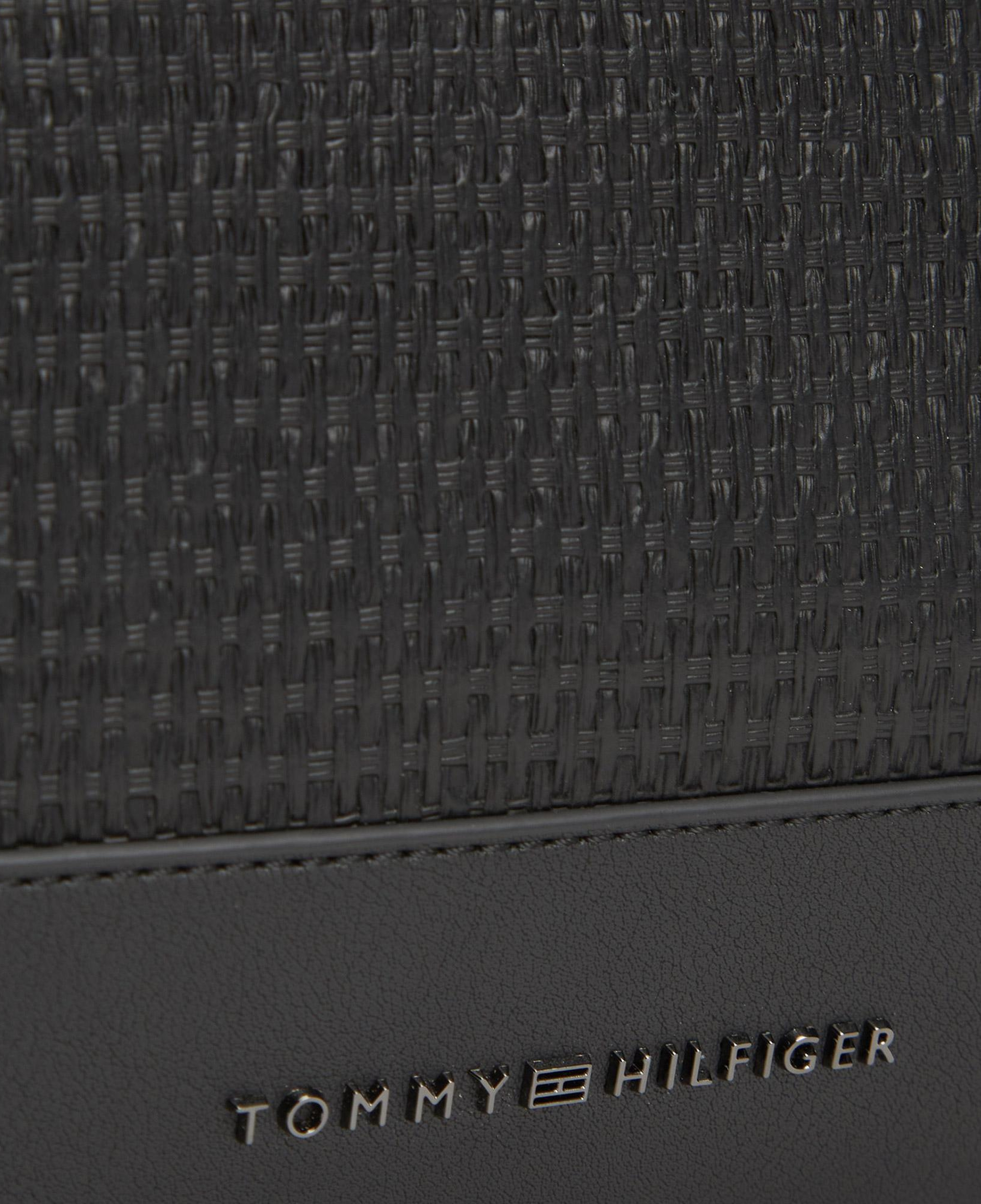 Tommy Hilfiger Woven Erkek Siyah El Çantası