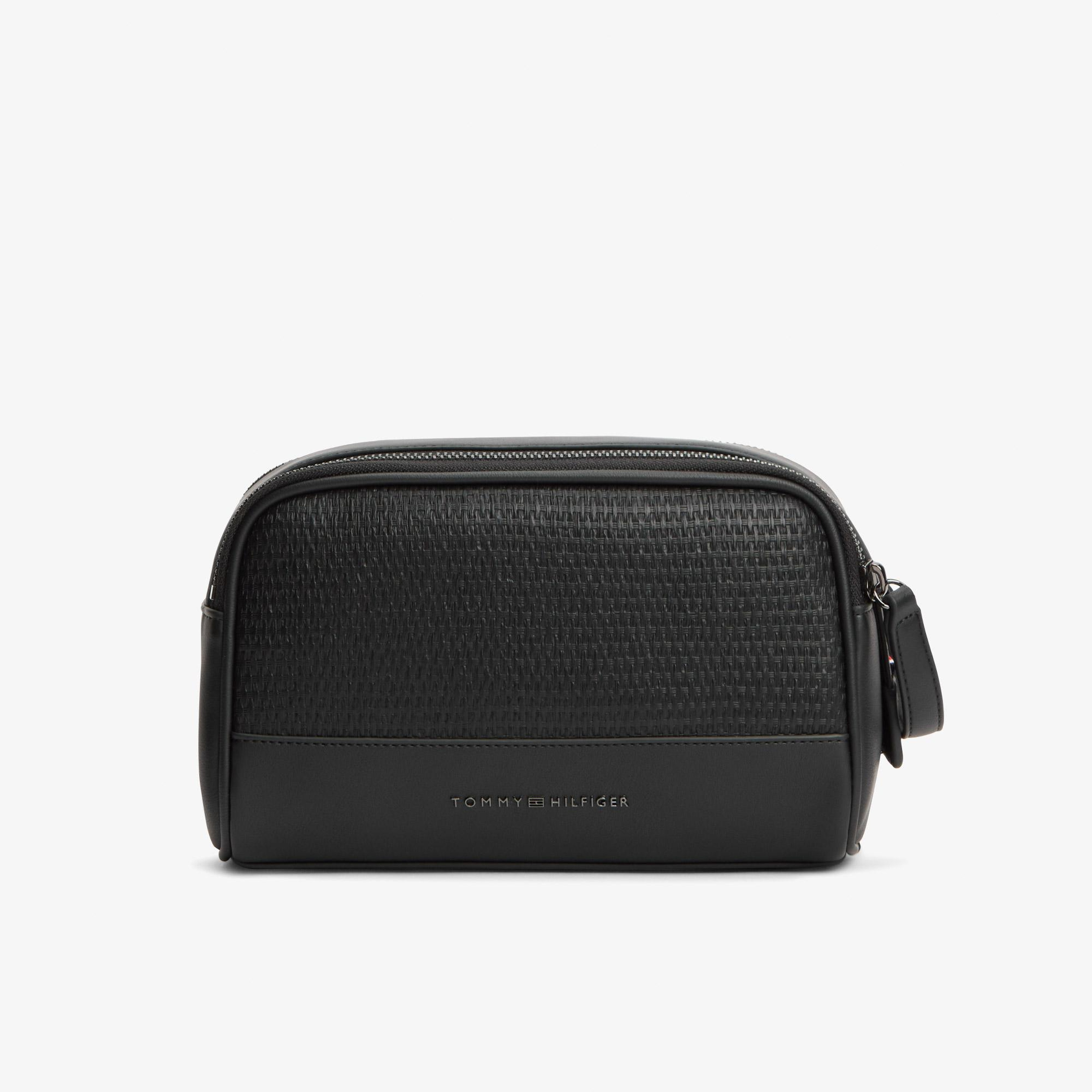 Tommy Hilfiger Woven Erkek Siyah El Çantası