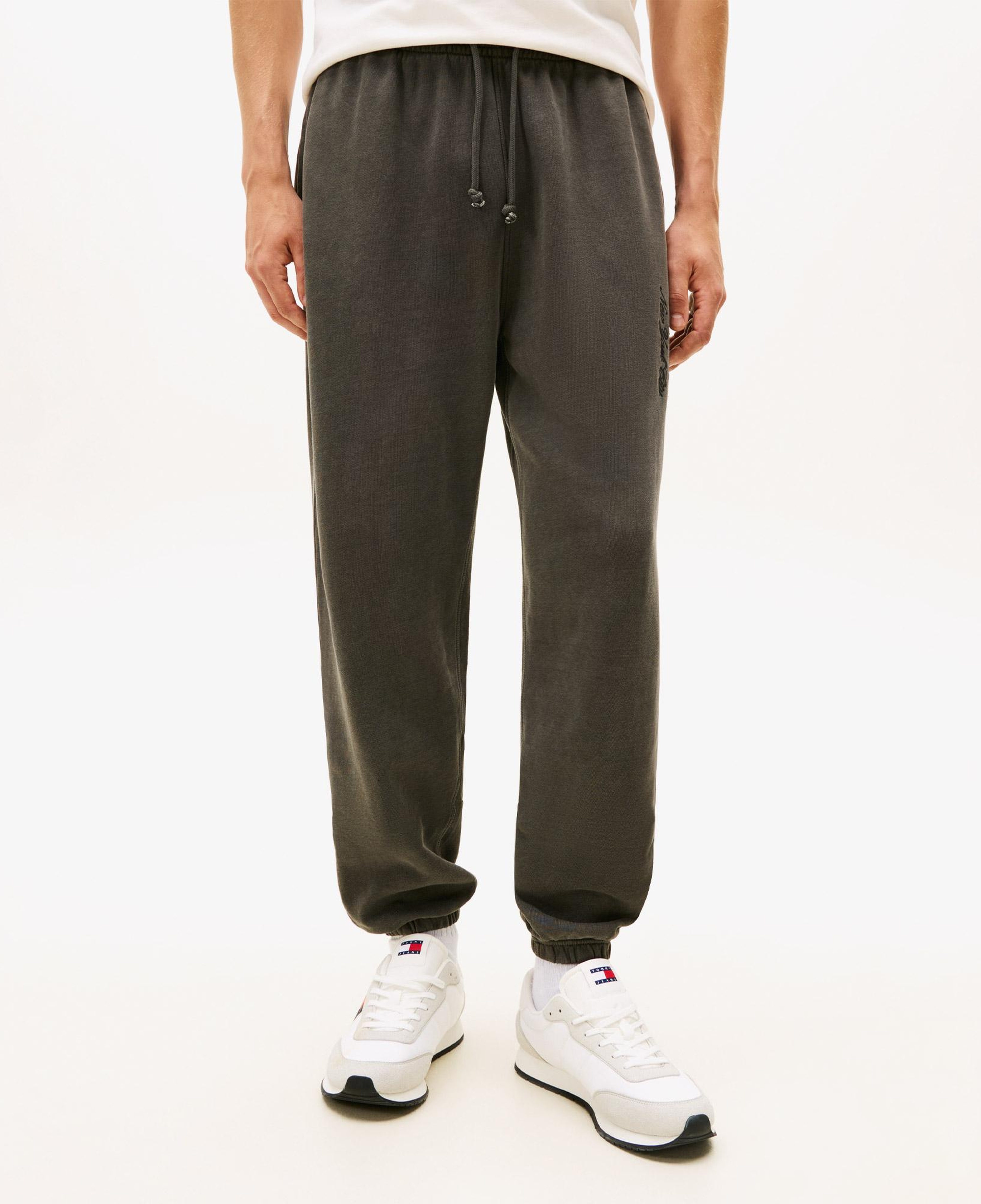 Tommy Hilfiger New Classics Erkek Siyah Eşofman Altı