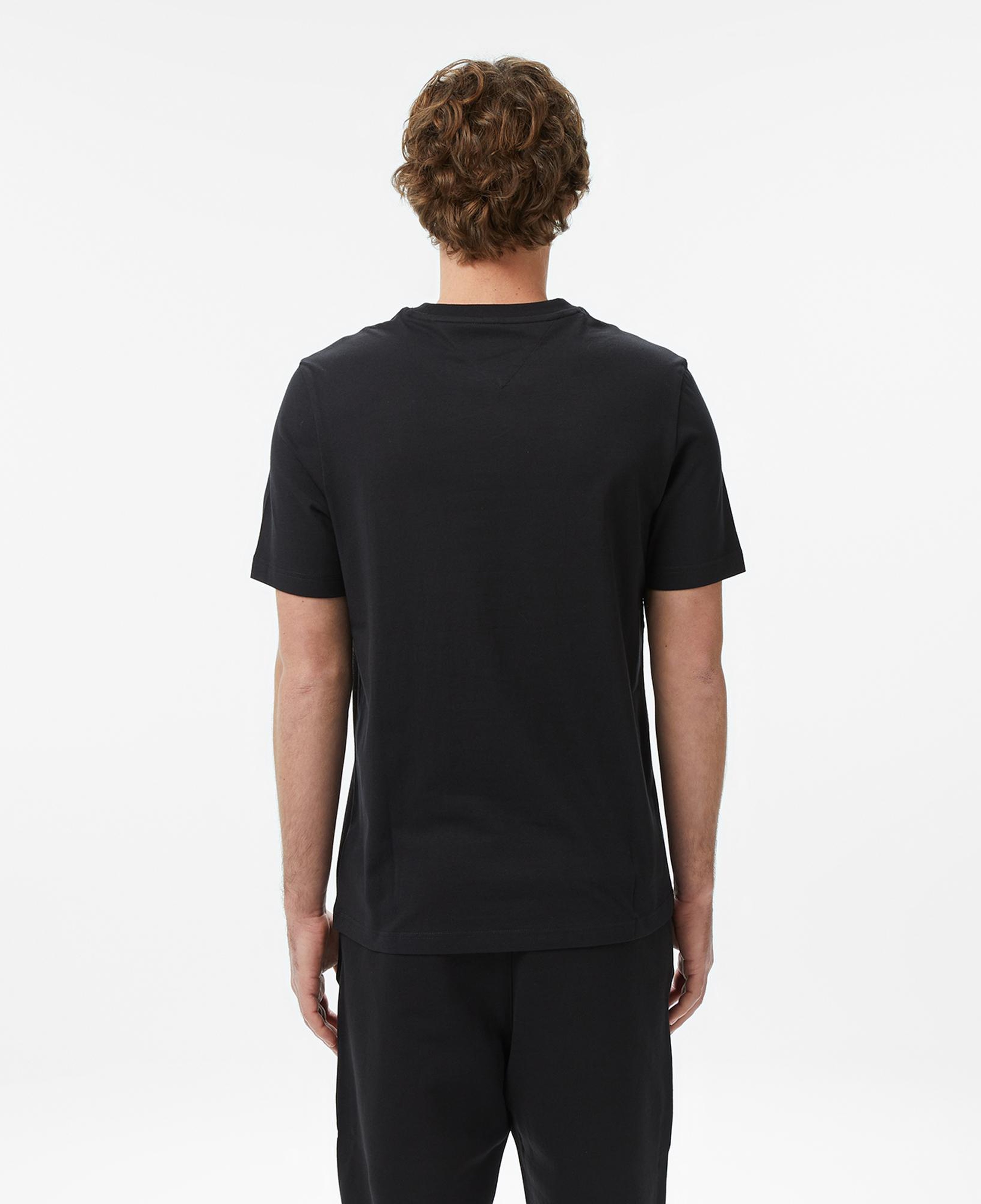 Tommy Hilfiger Brand Love Graphic Erkek Siyah T-Shirt