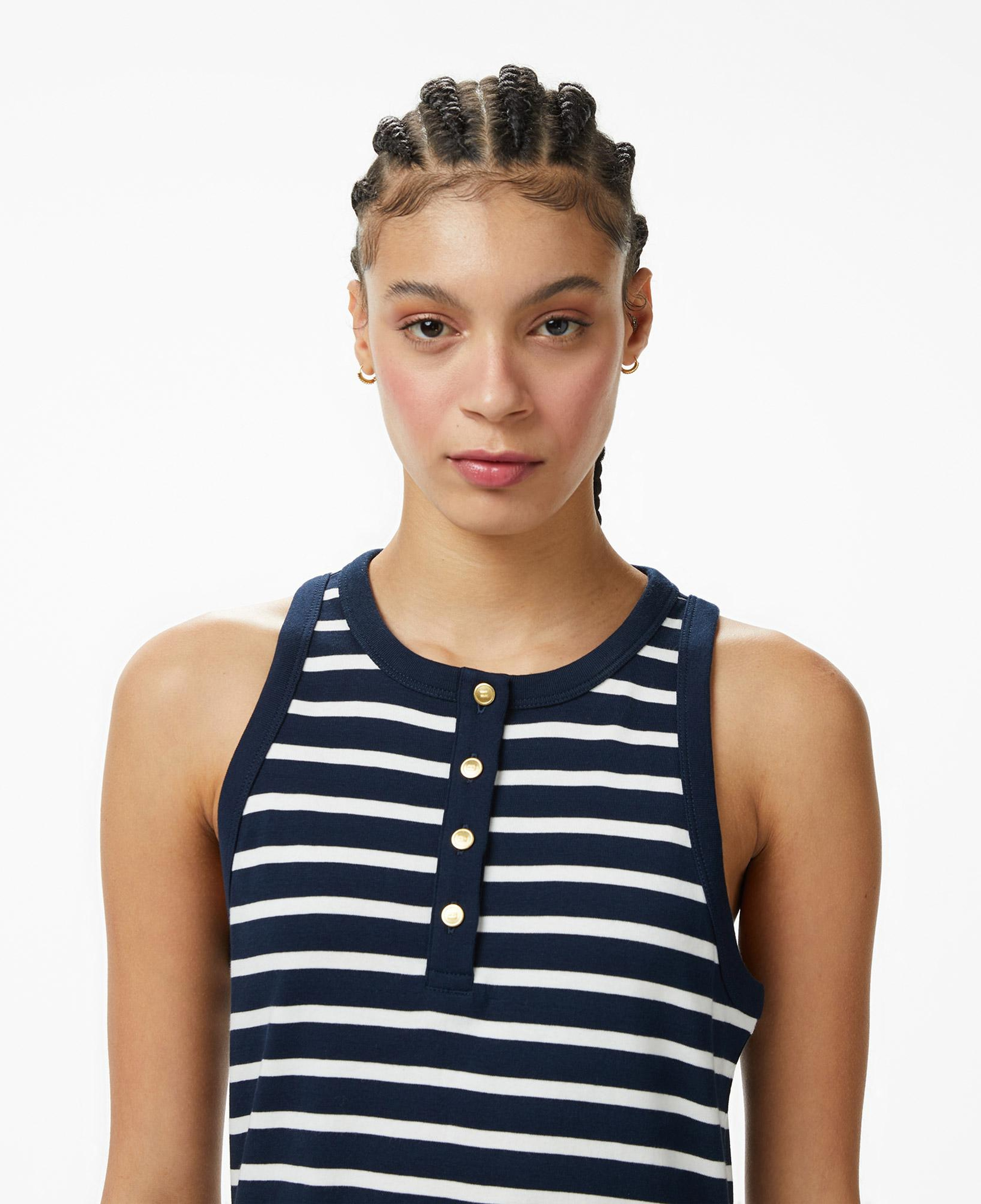 Tommy Hilfiger Gold Button Kadın Lacivert Elbise