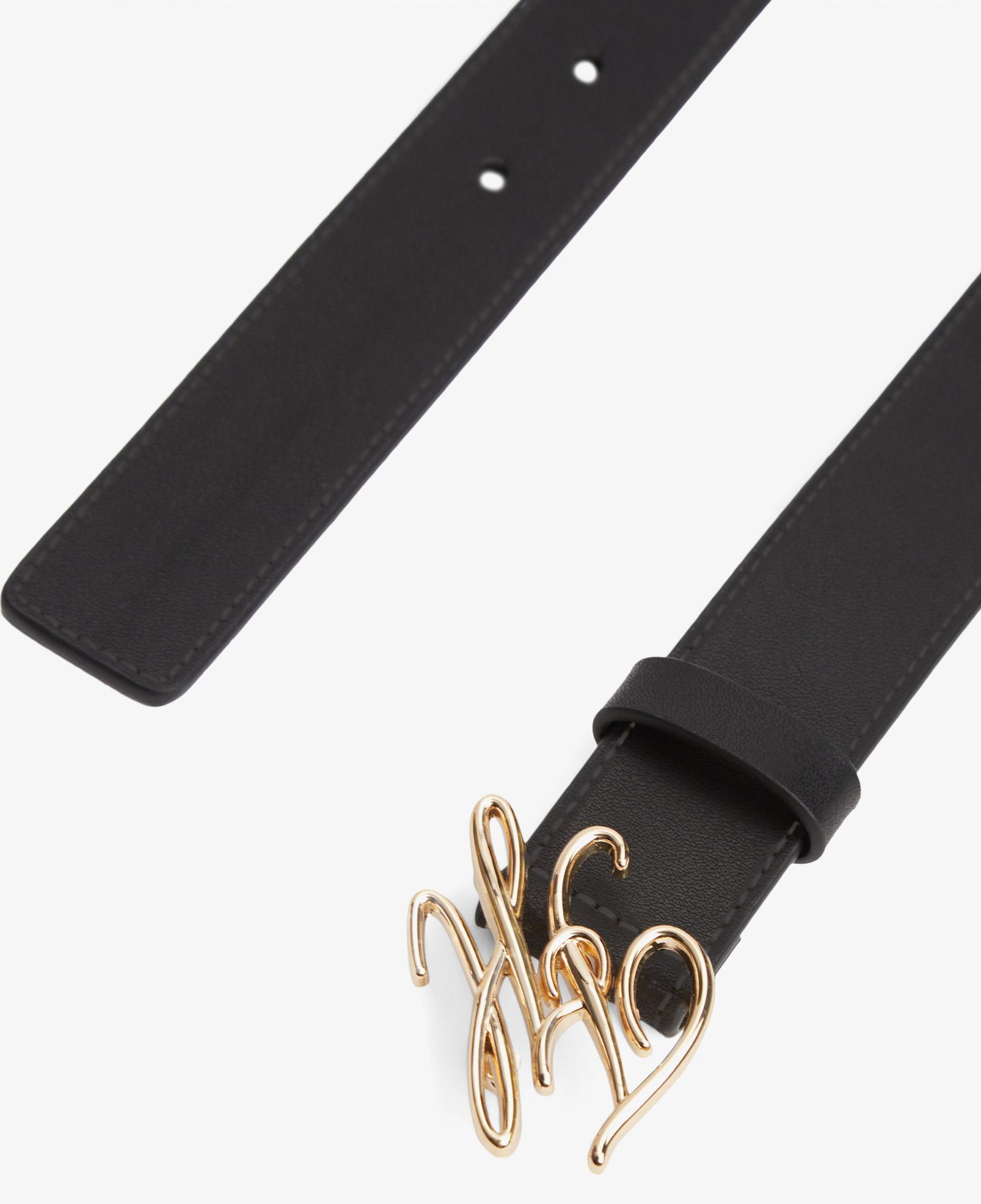 Tommy Hilfiger Script Kadın Siyah Kemer