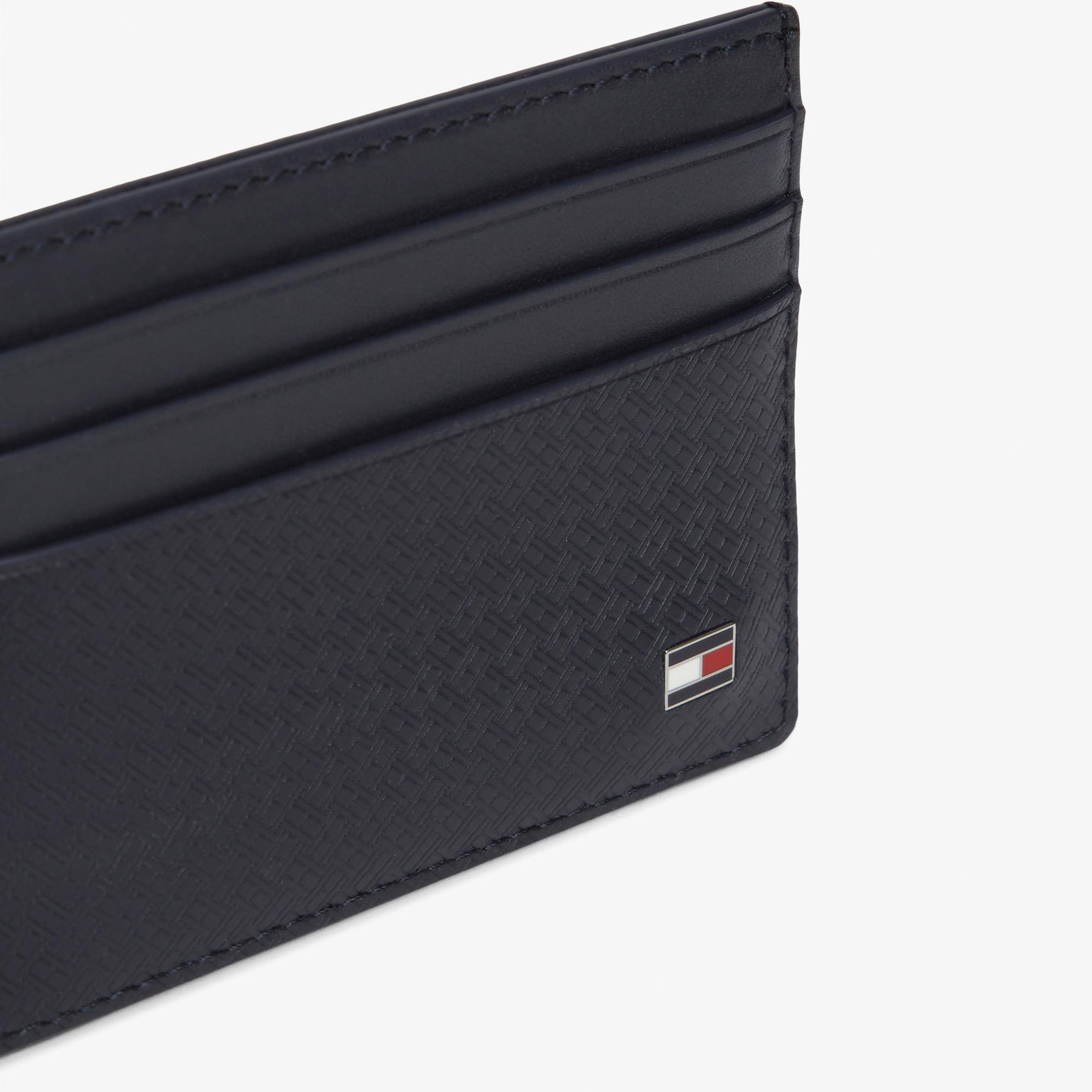 Tommy Hilfiger Emboss Erkek Lacivert Kartlık