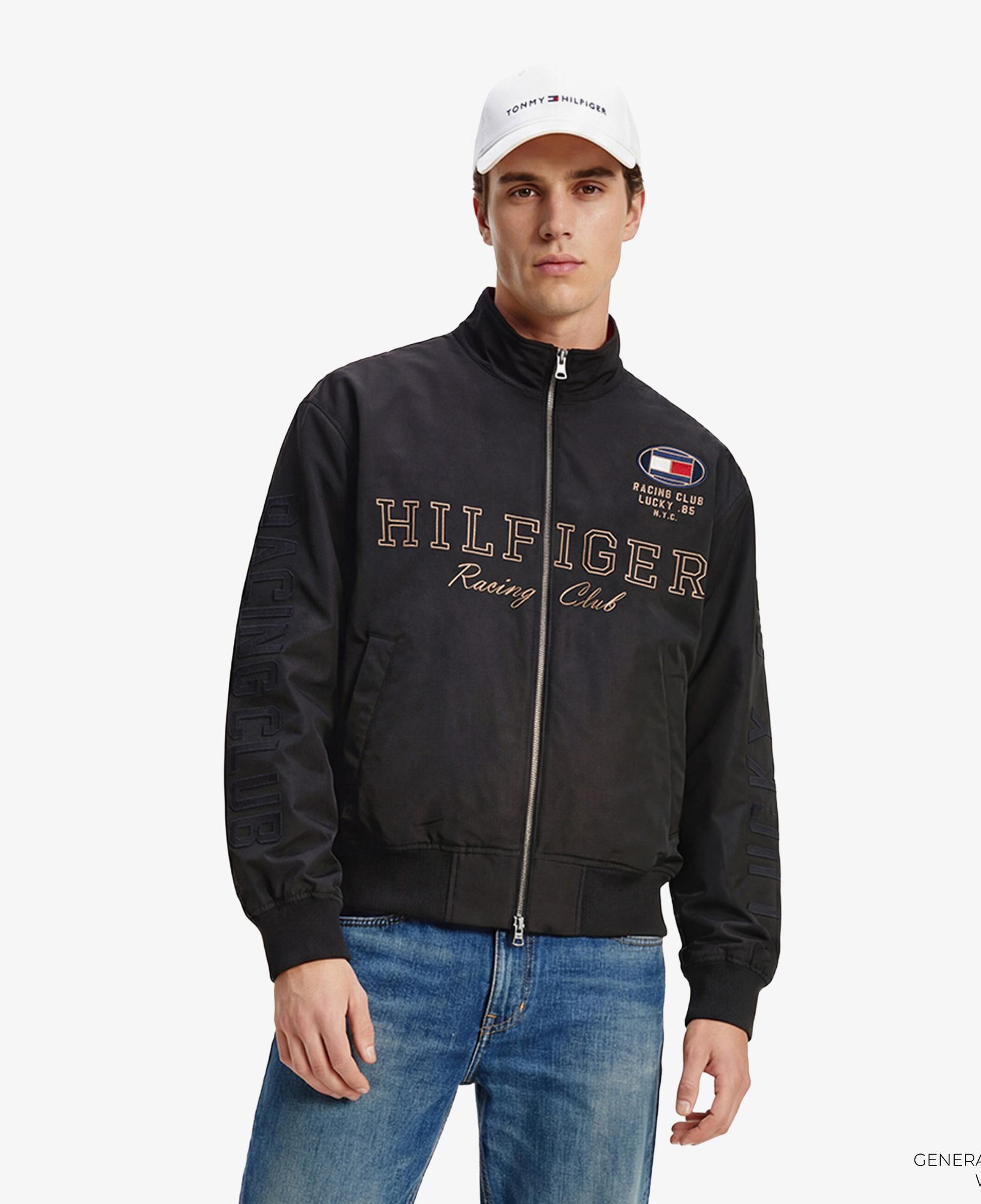 Tommy Hilfiger Moto Pack Erkek Siyah Ceket