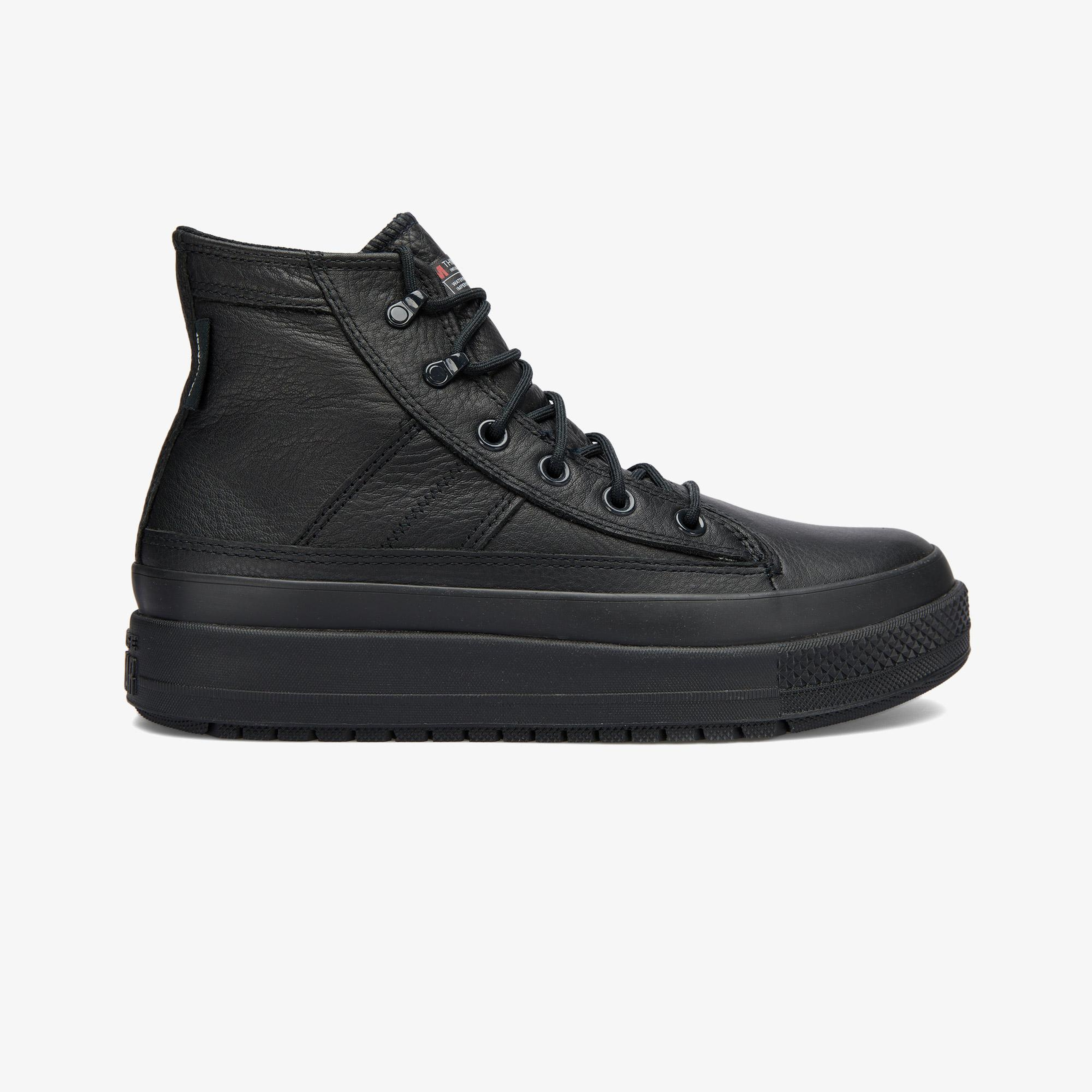 Converse Chuck Taylor All Star Equip Unisex Siyah Deri Bot