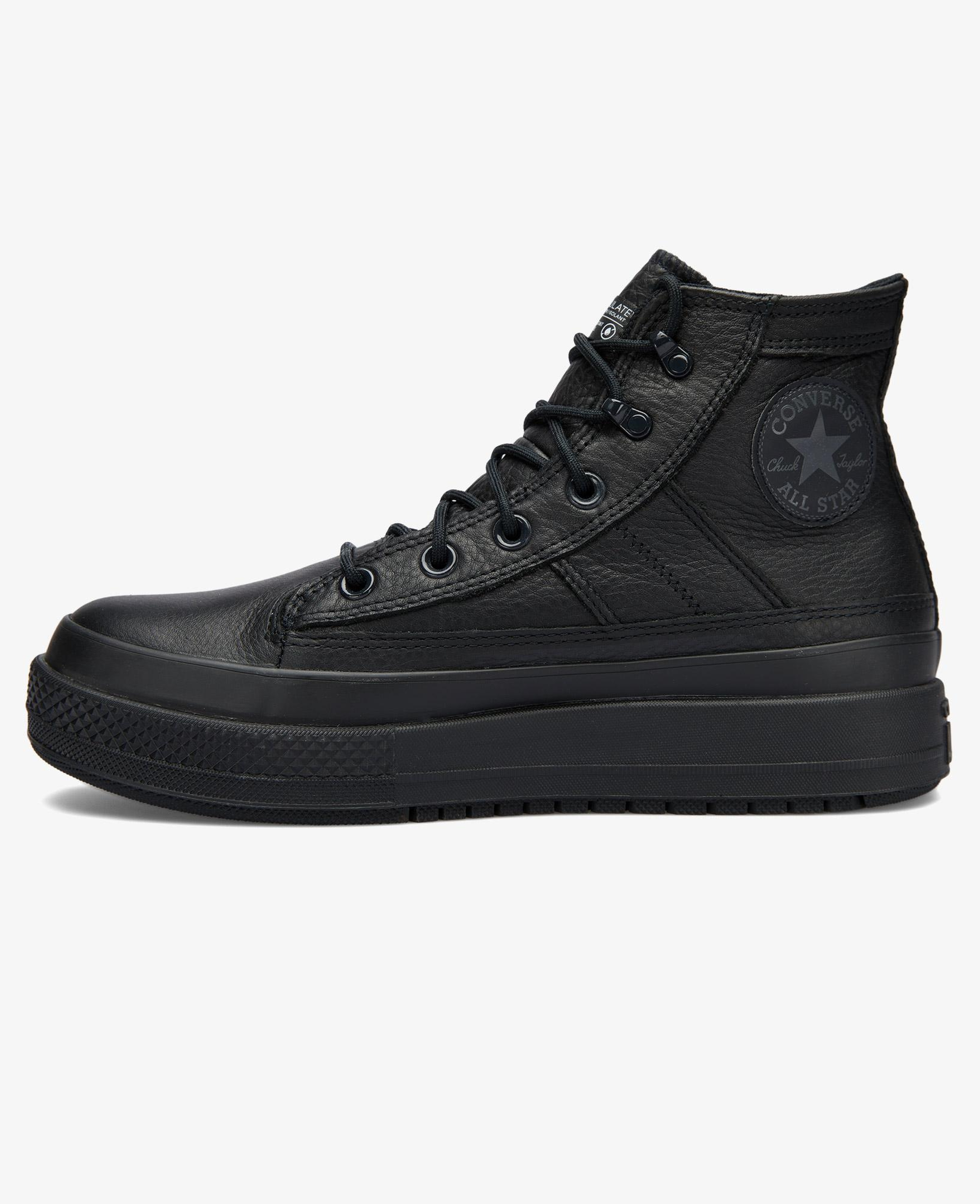 Converse Chuck Taylor All Star Equip Unisex Siyah Deri Bot