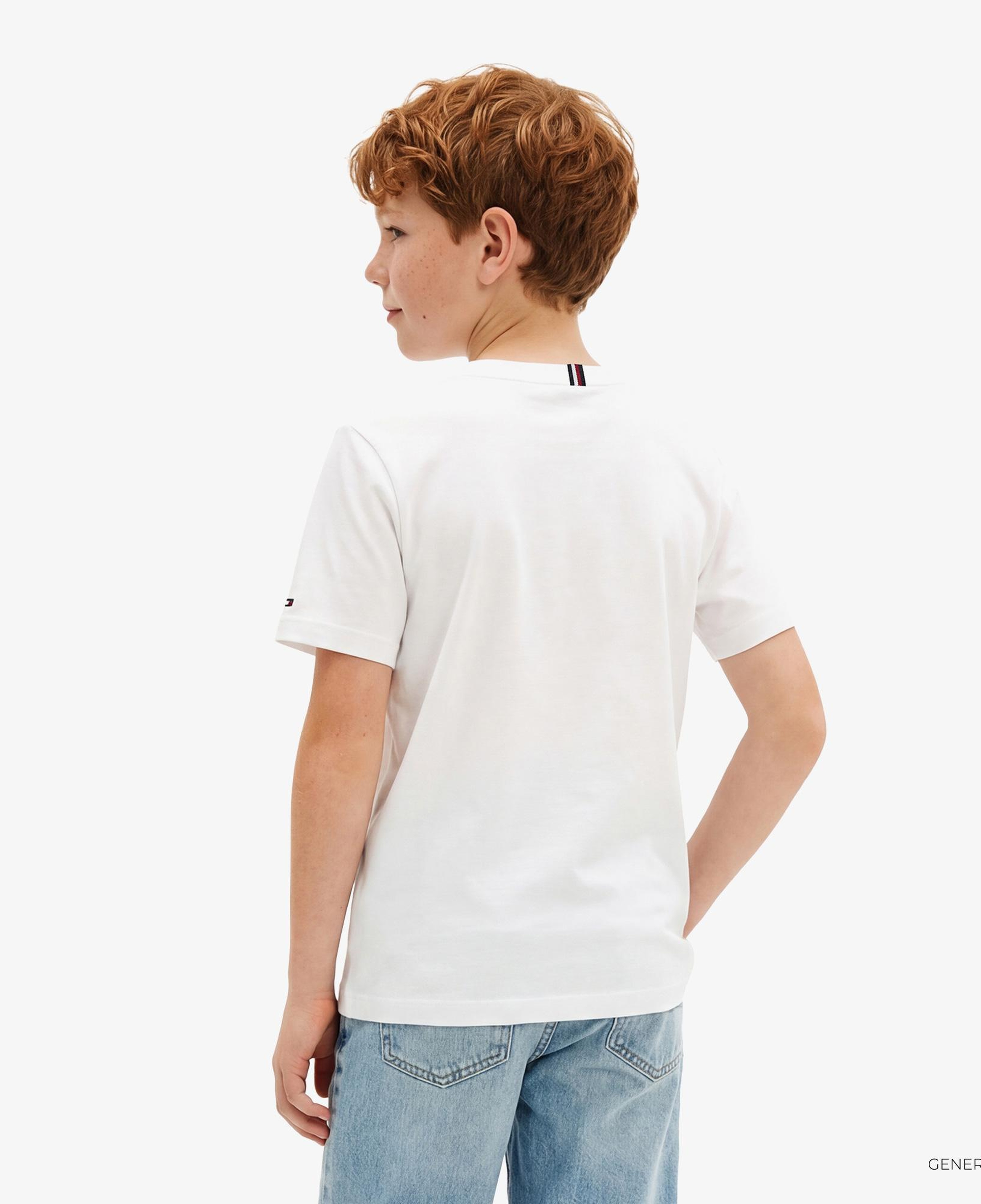 Tommy Hilfiger Heritage Çocuk Beyaz T-Shirt