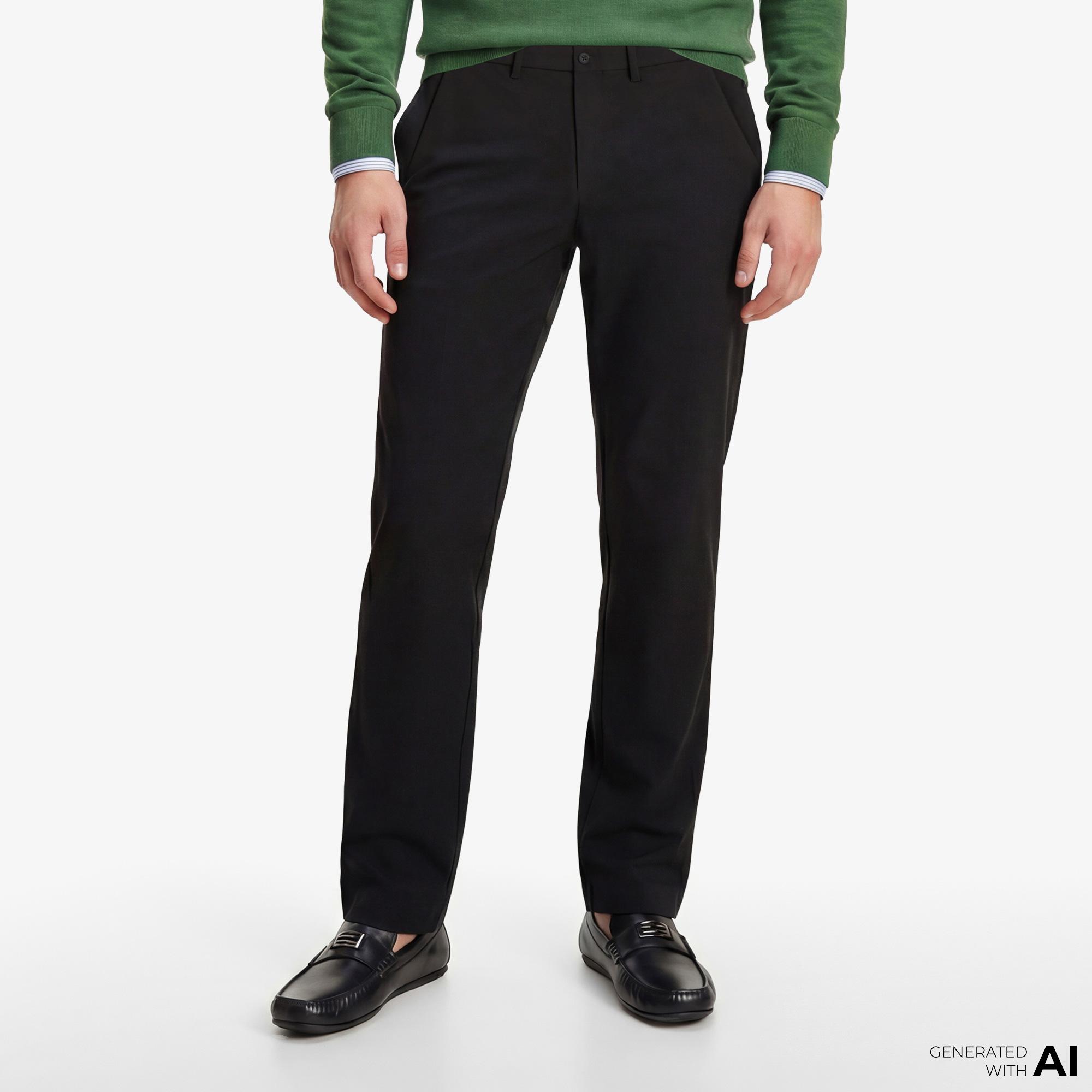 Tommy Hilfiger Performance Erkek Siyah Pantolon