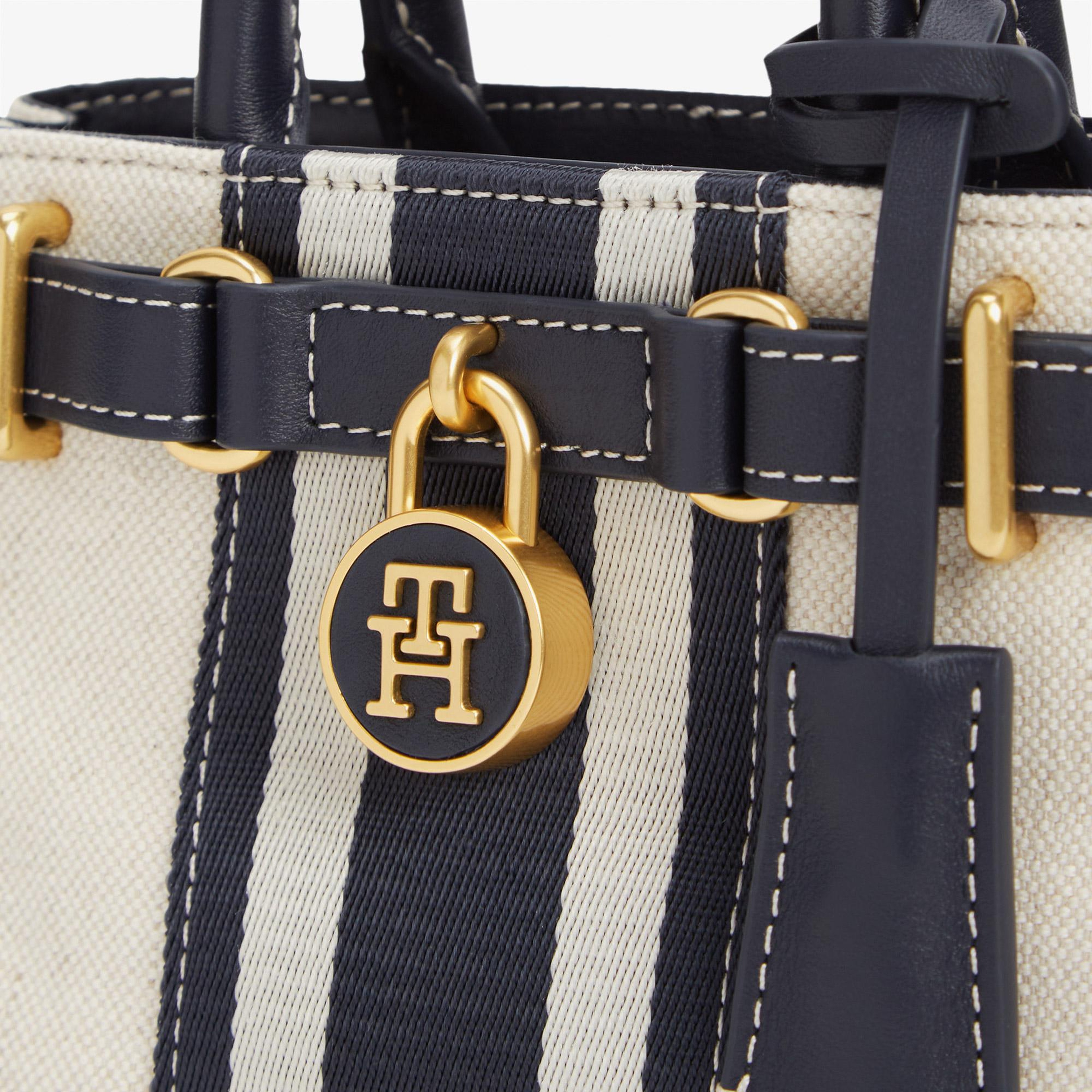 Tommy Hilfiger American Icon Kadın Beyaz El Çantası