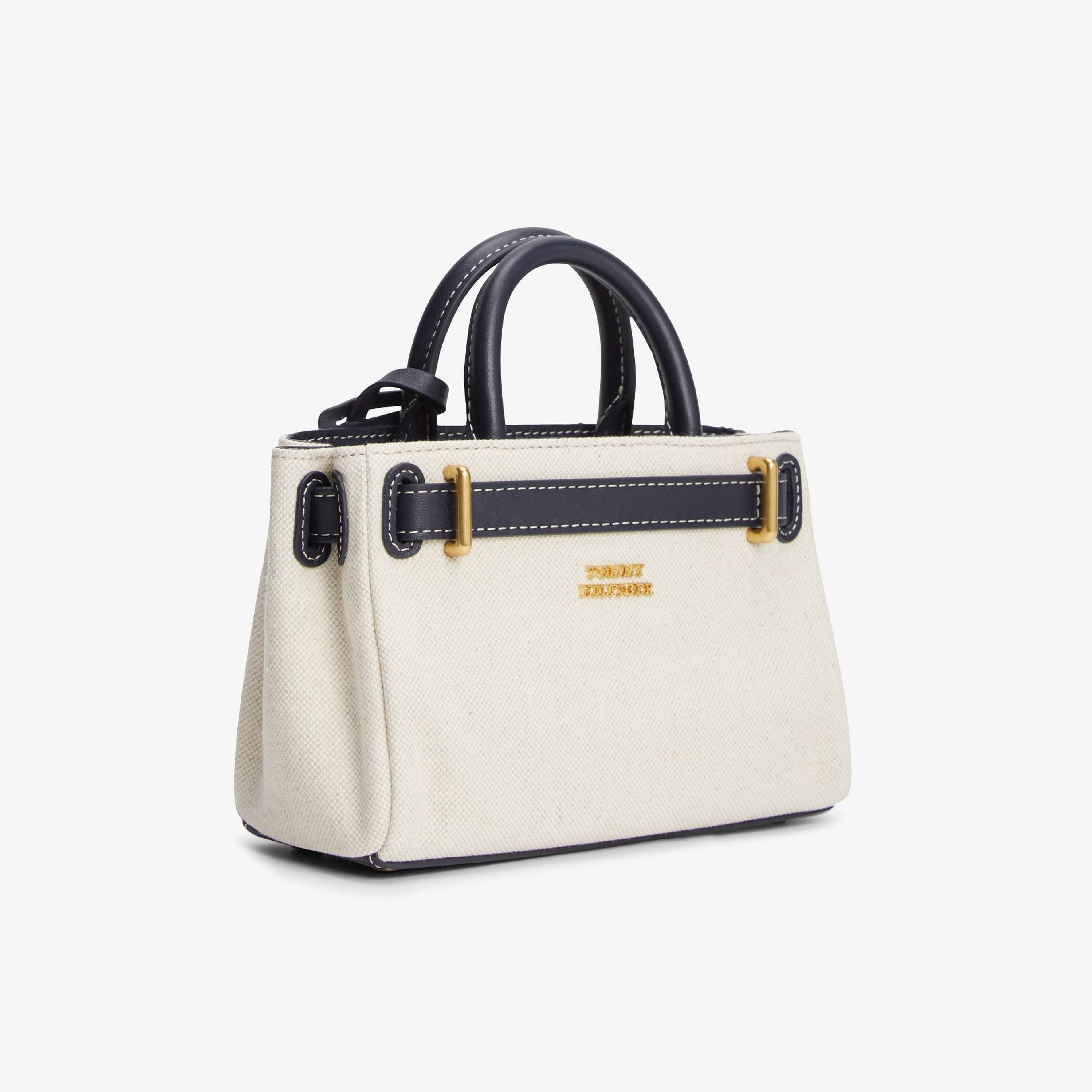 Tommy Hilfiger American Icon Kadın Beyaz El Çantası
