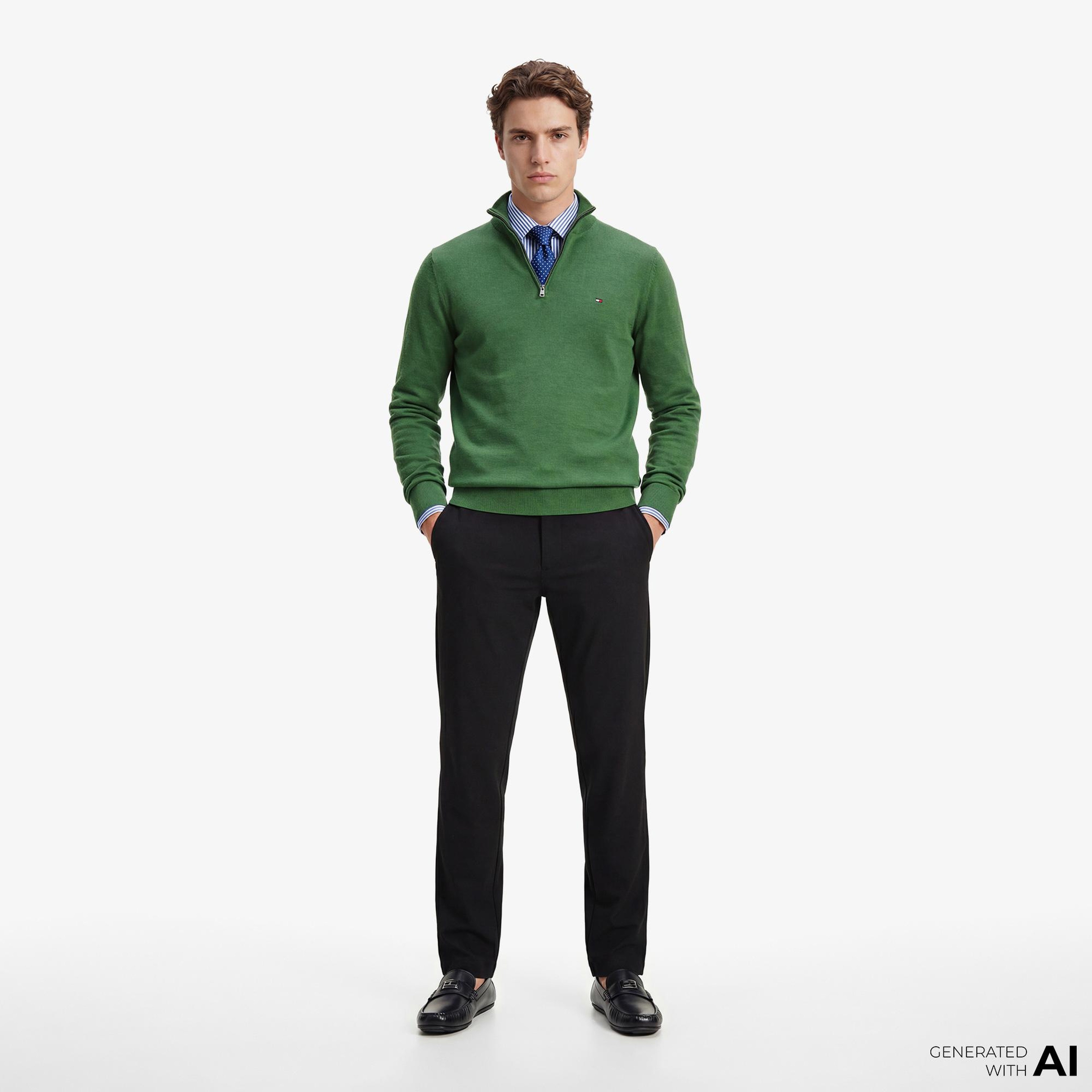 Tommy Hilfiger Performance Erkek Siyah Pantolon