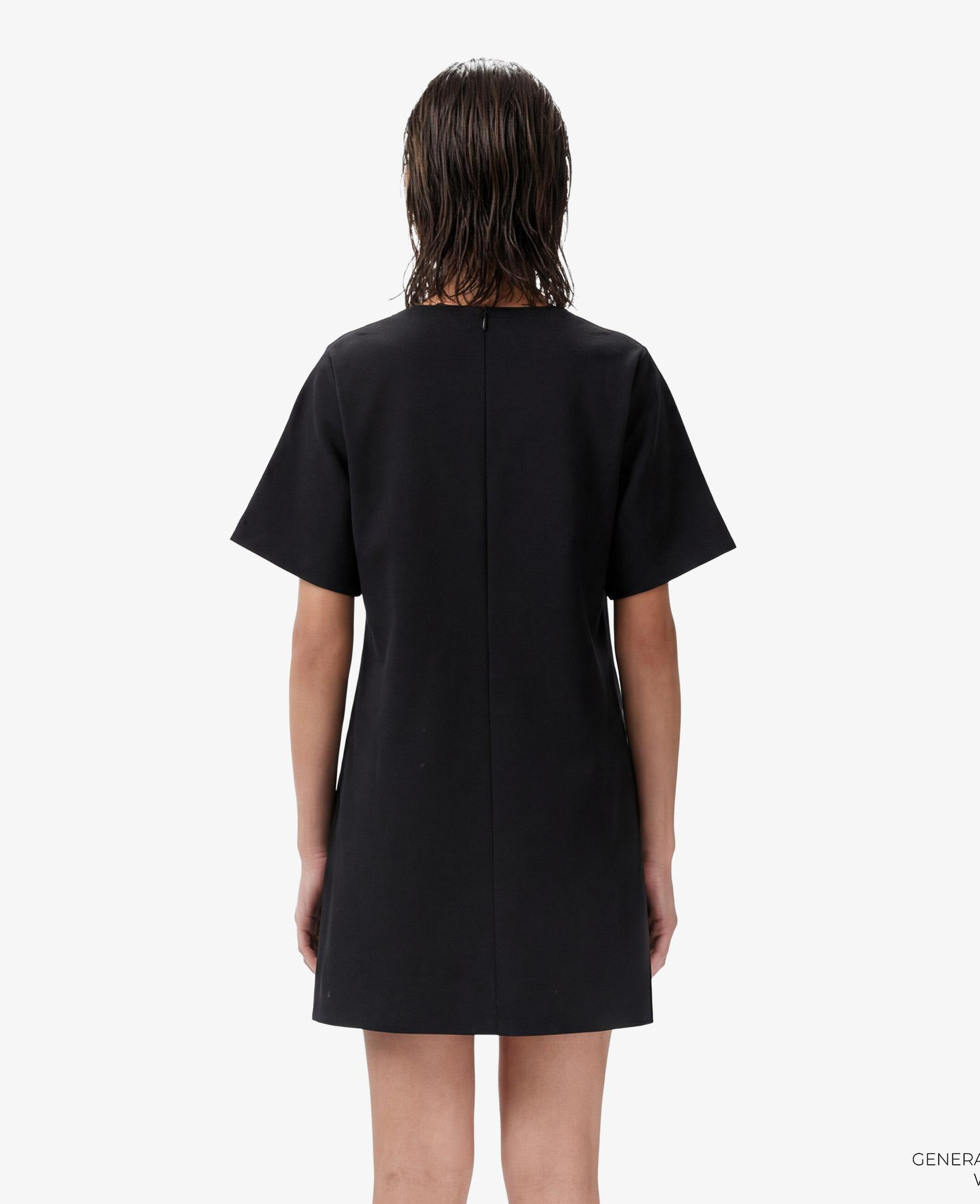 Tommy Hilfiger Gold Button Kadın Siyah Elbise