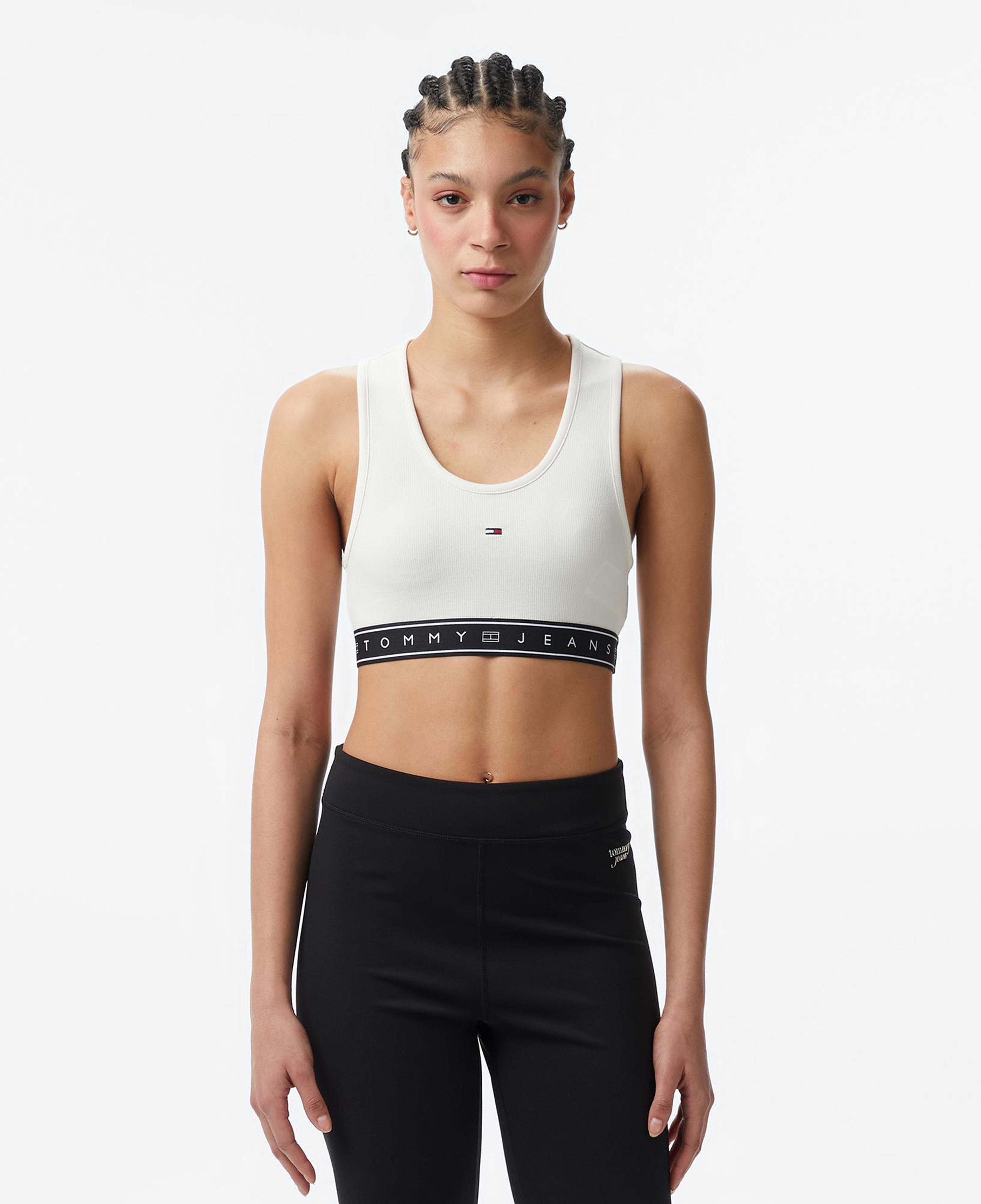 Tommy Hilfiger D3 Kadın Beyaz T-Shirt