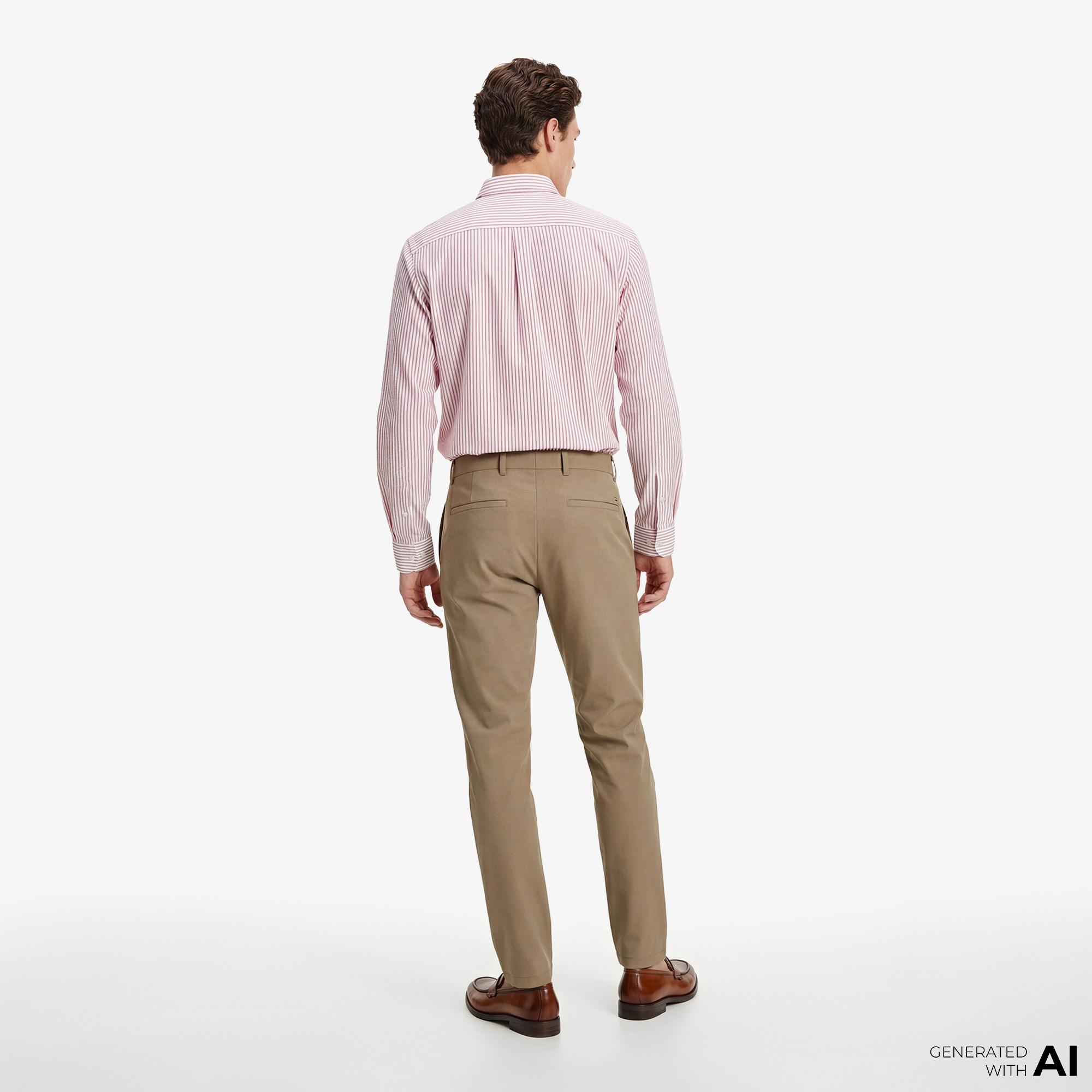 Tommy Hilfiger Performance Erkek Bej Pantolon