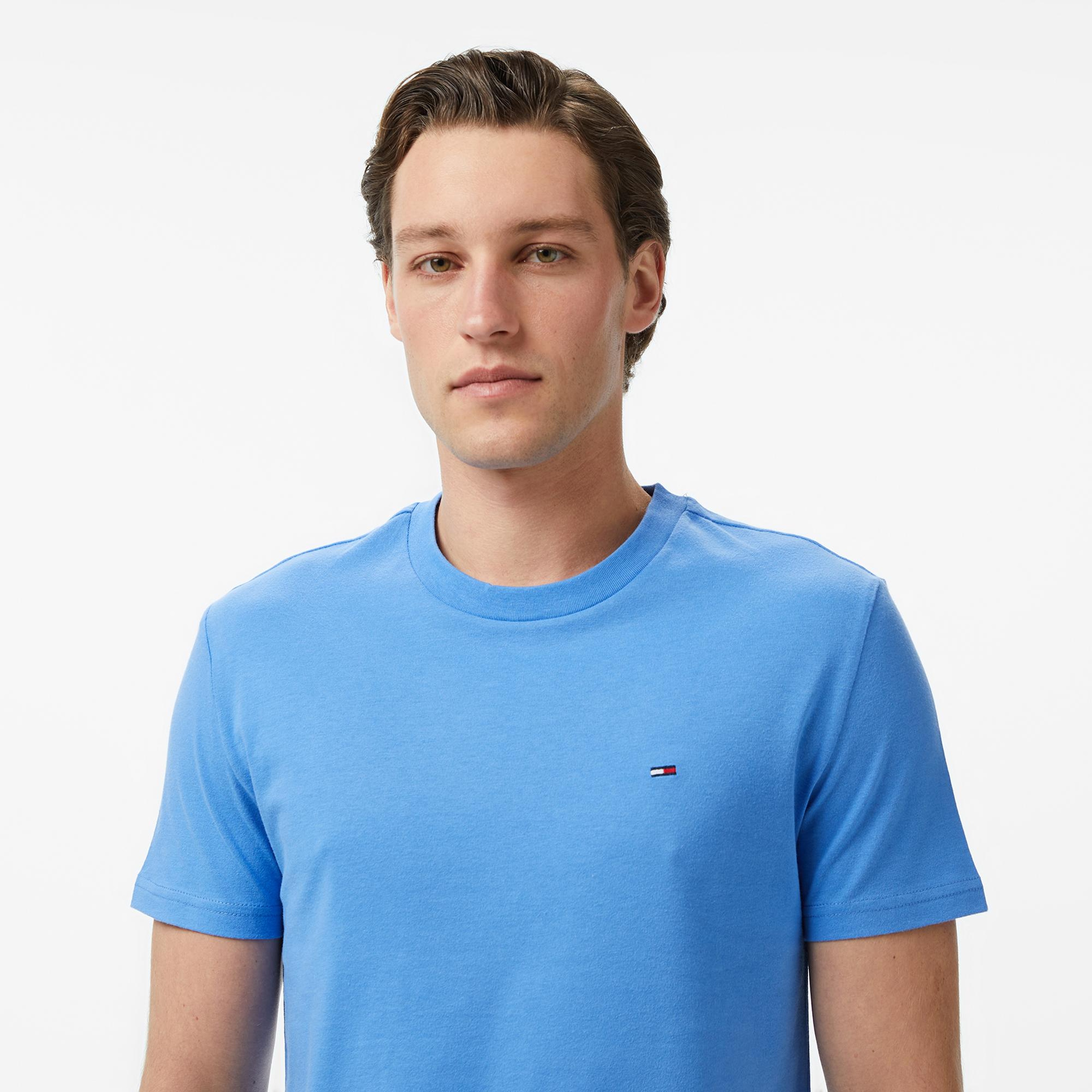 Tommy Hilfiger Classic Flag Erkek Renkli T-Shirt