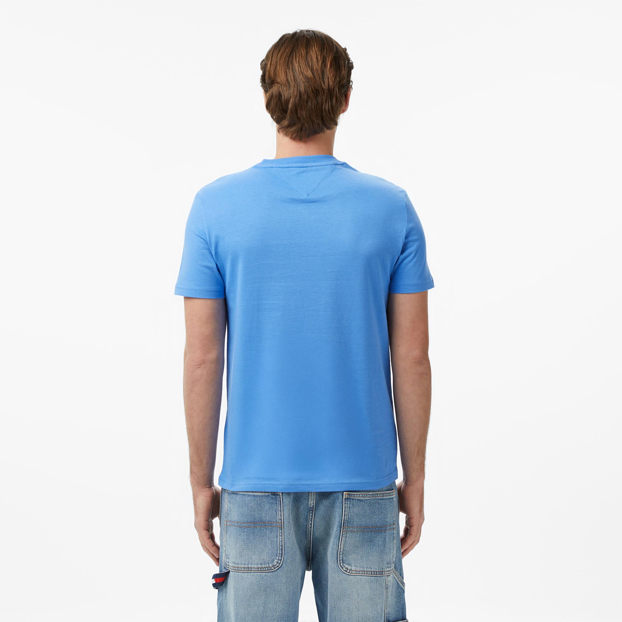 Tommy Hilfiger Classic Flag Erkek Renkli T-Shirt