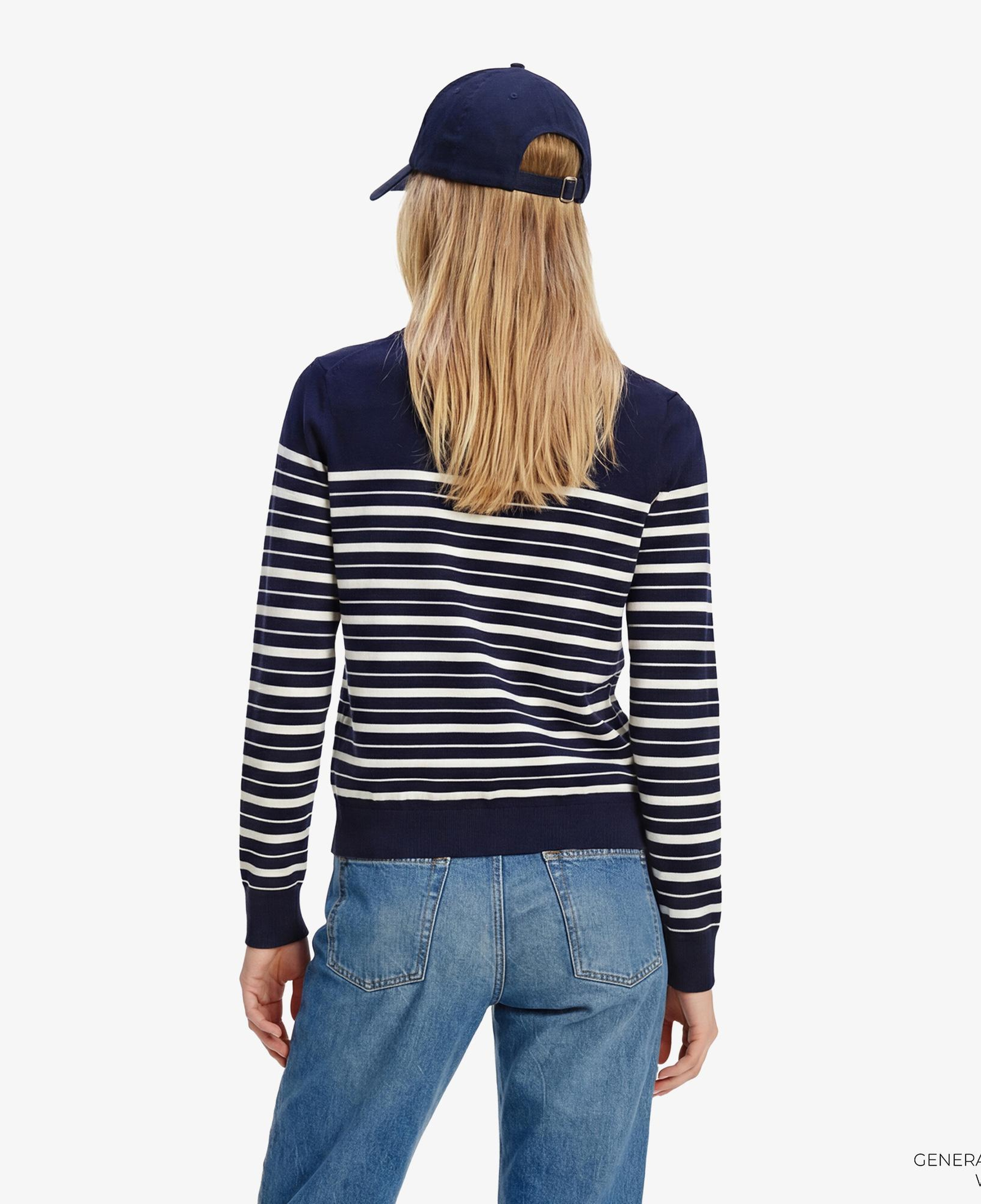 Tommy Hilfiger Jersey Fine Kadın Lacivert Triko