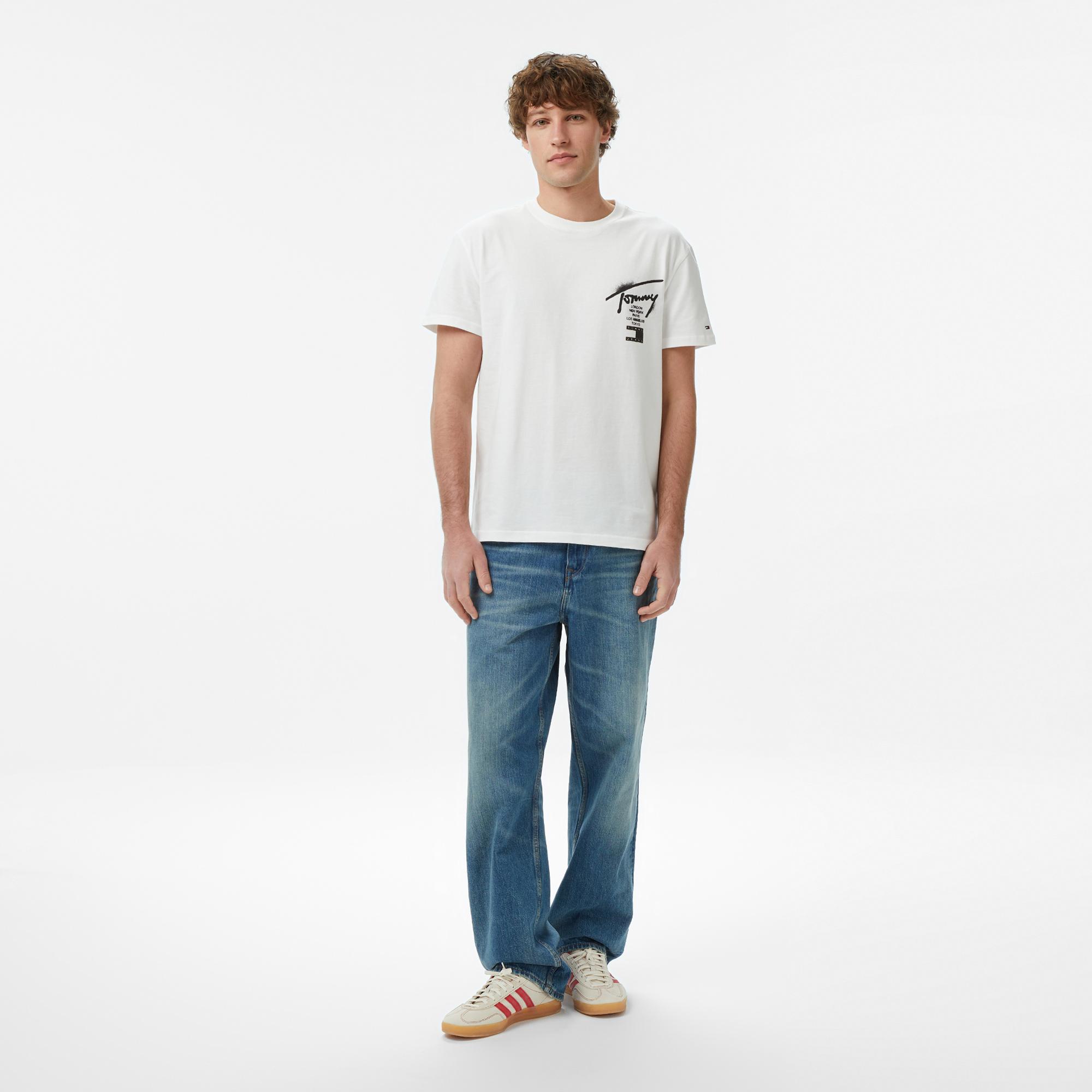 Tommy Hilfiger Denim Mainline Erkek Mavi Jean