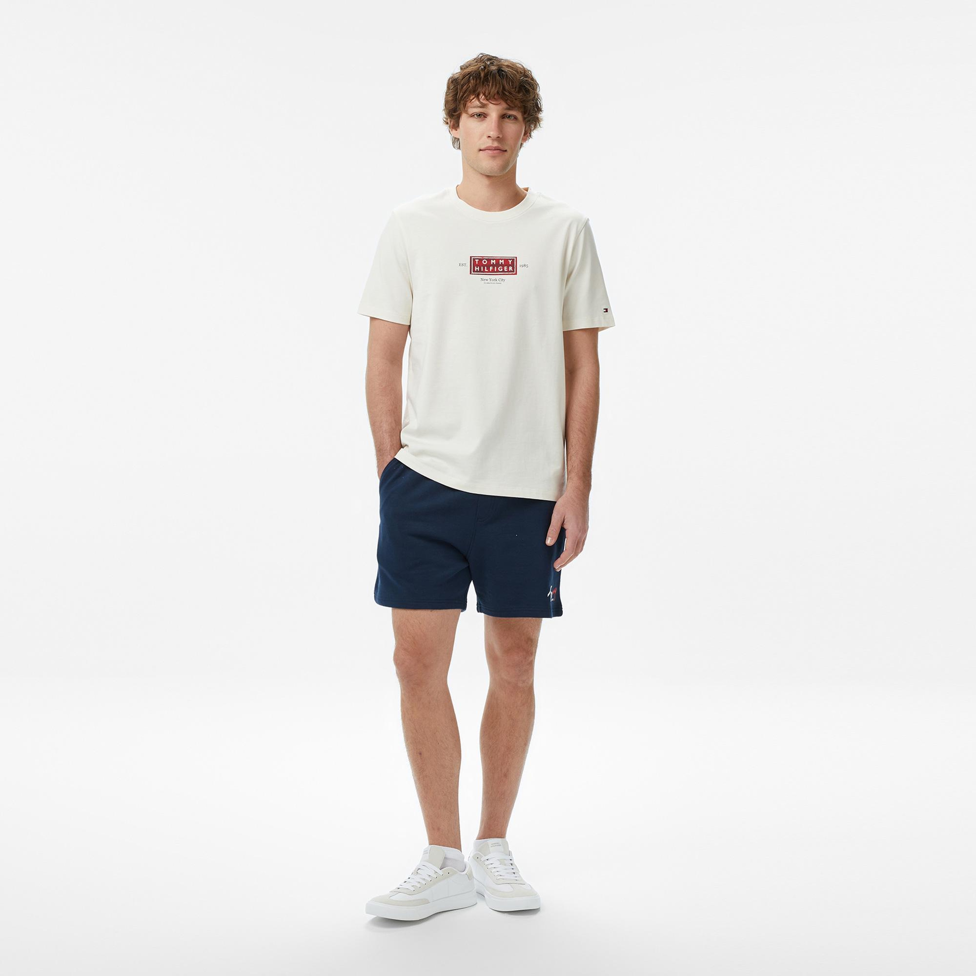 Tommy Hilfiger Signature Erkek Lacivert Şort
