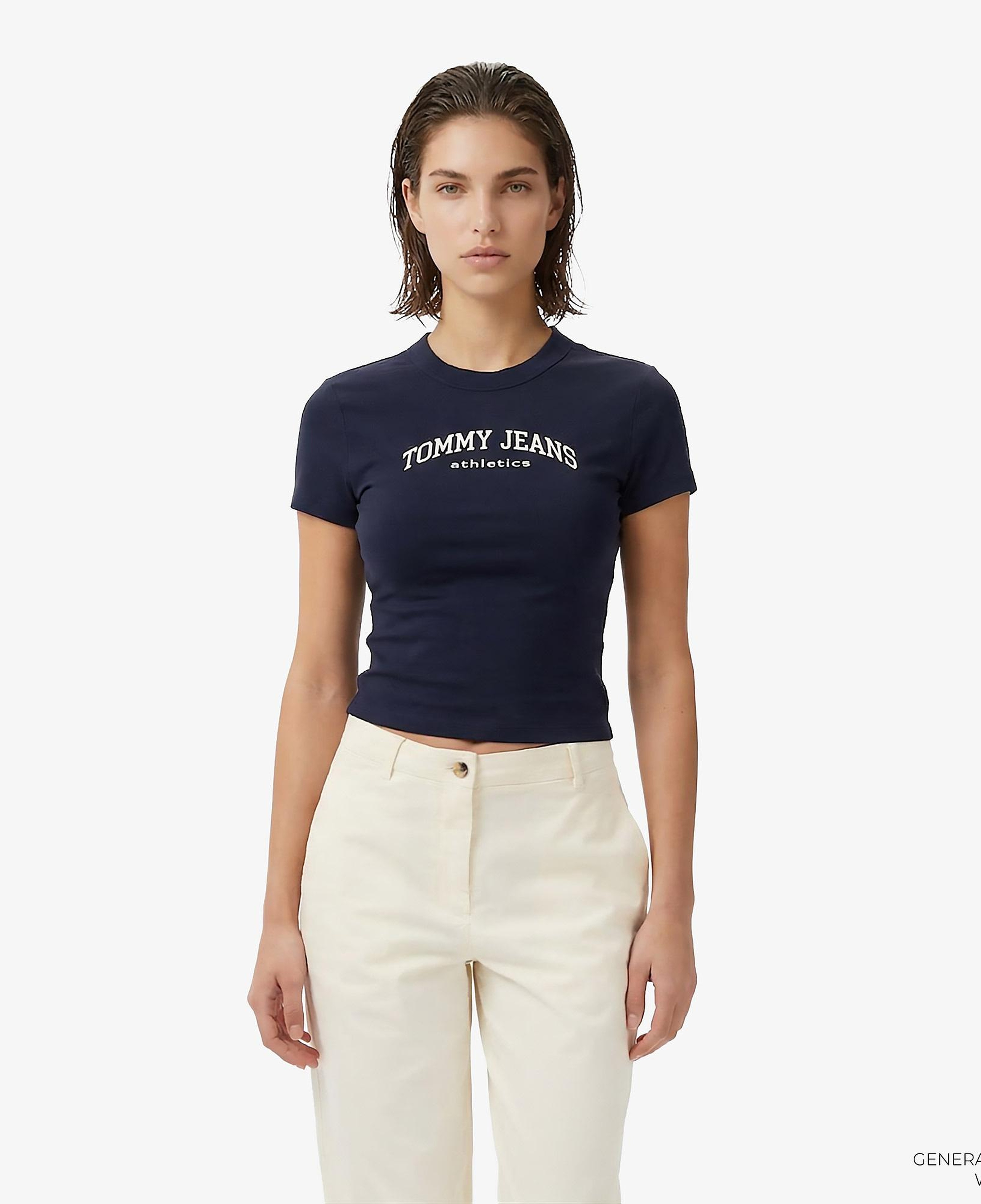 Tommy Hilfiger Varsity Kadın Lacivert T-Shirt