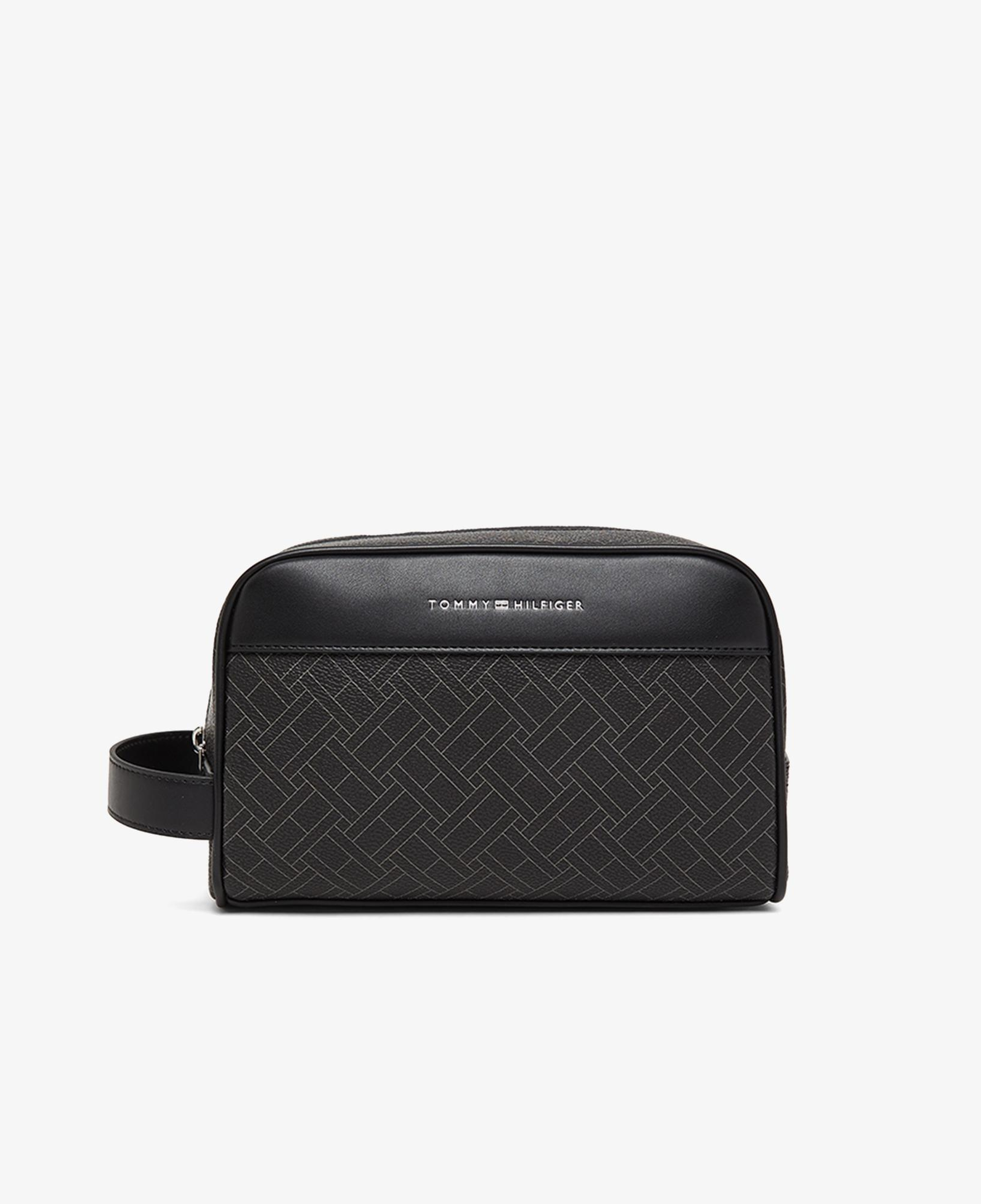 Tommy Hilfiger Flag Monogram Erkek Siyah Sırt Çantası