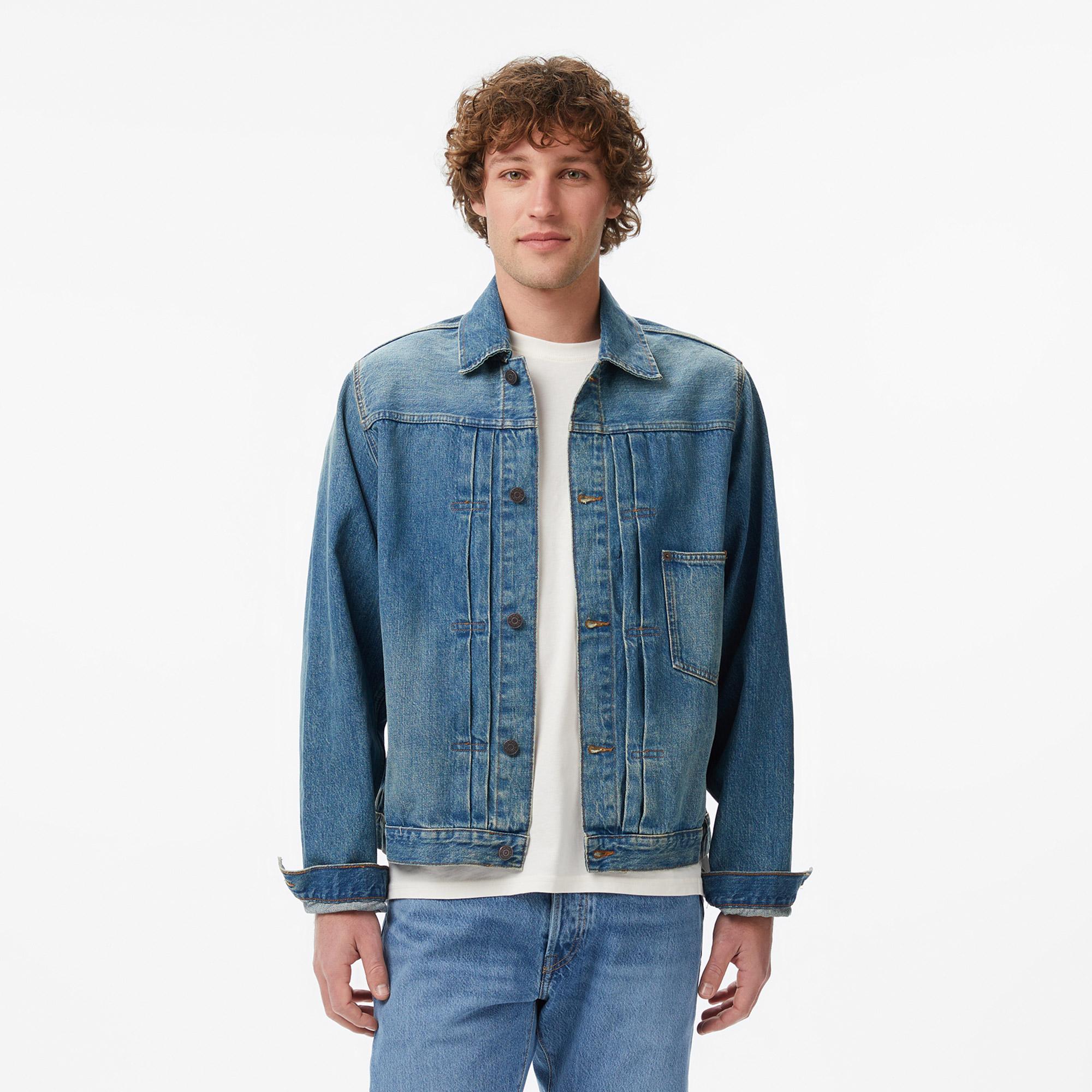 Tommy Hilfiger Denim Mainline Erkek Mavi Ceket