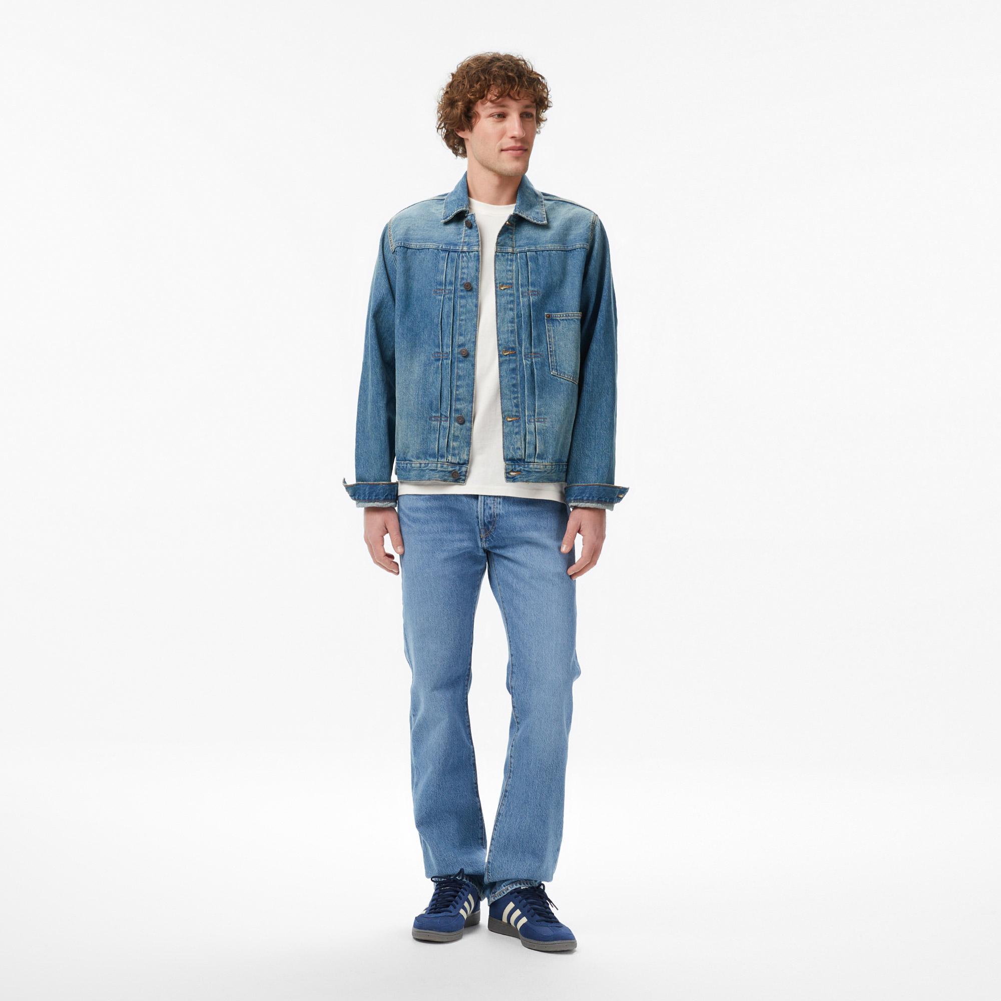 Tommy Hilfiger Denim Mainline Erkek Mavi Ceket