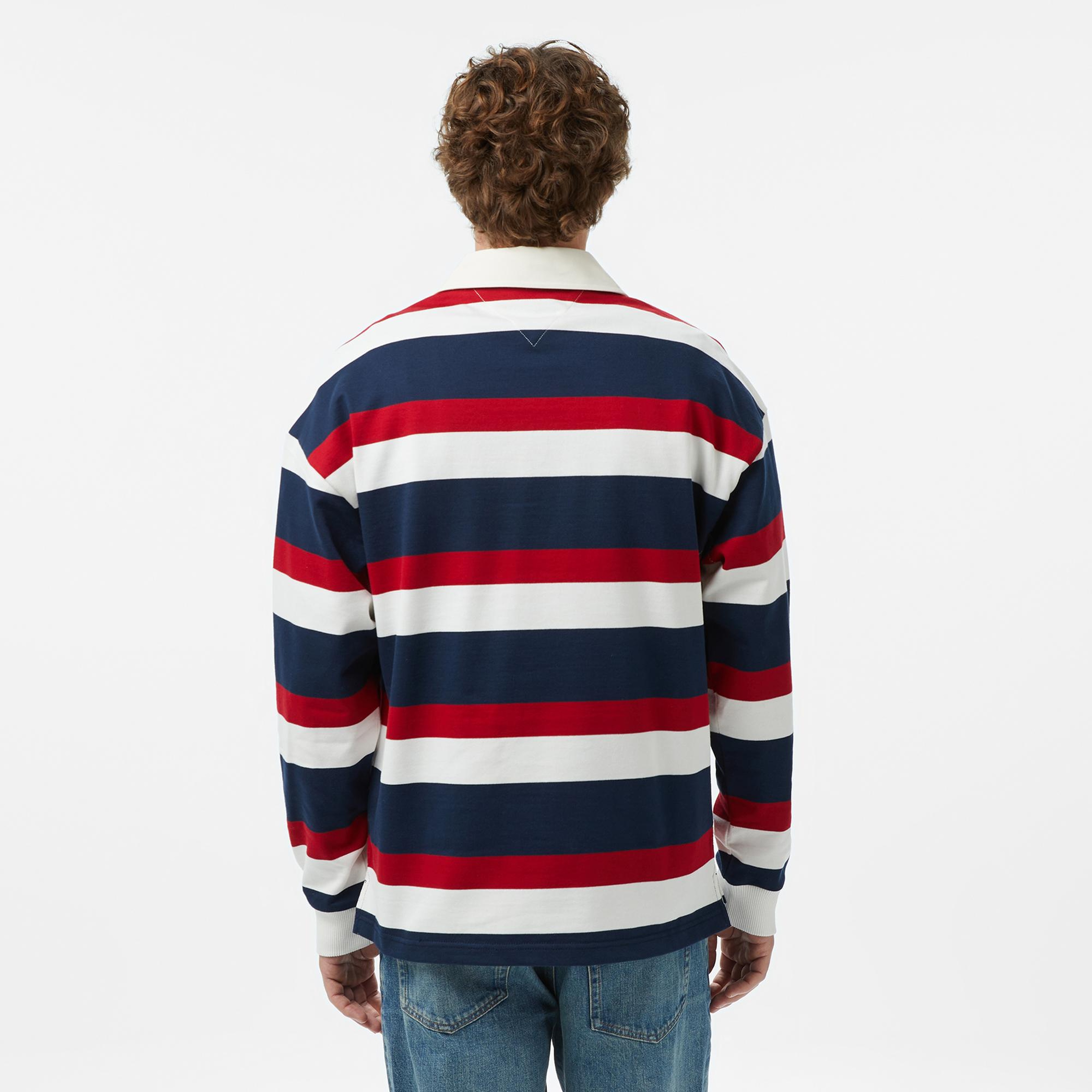 Tommy Hilfiger Hilfiger Icon Erkek Beyaz Sweatshirt