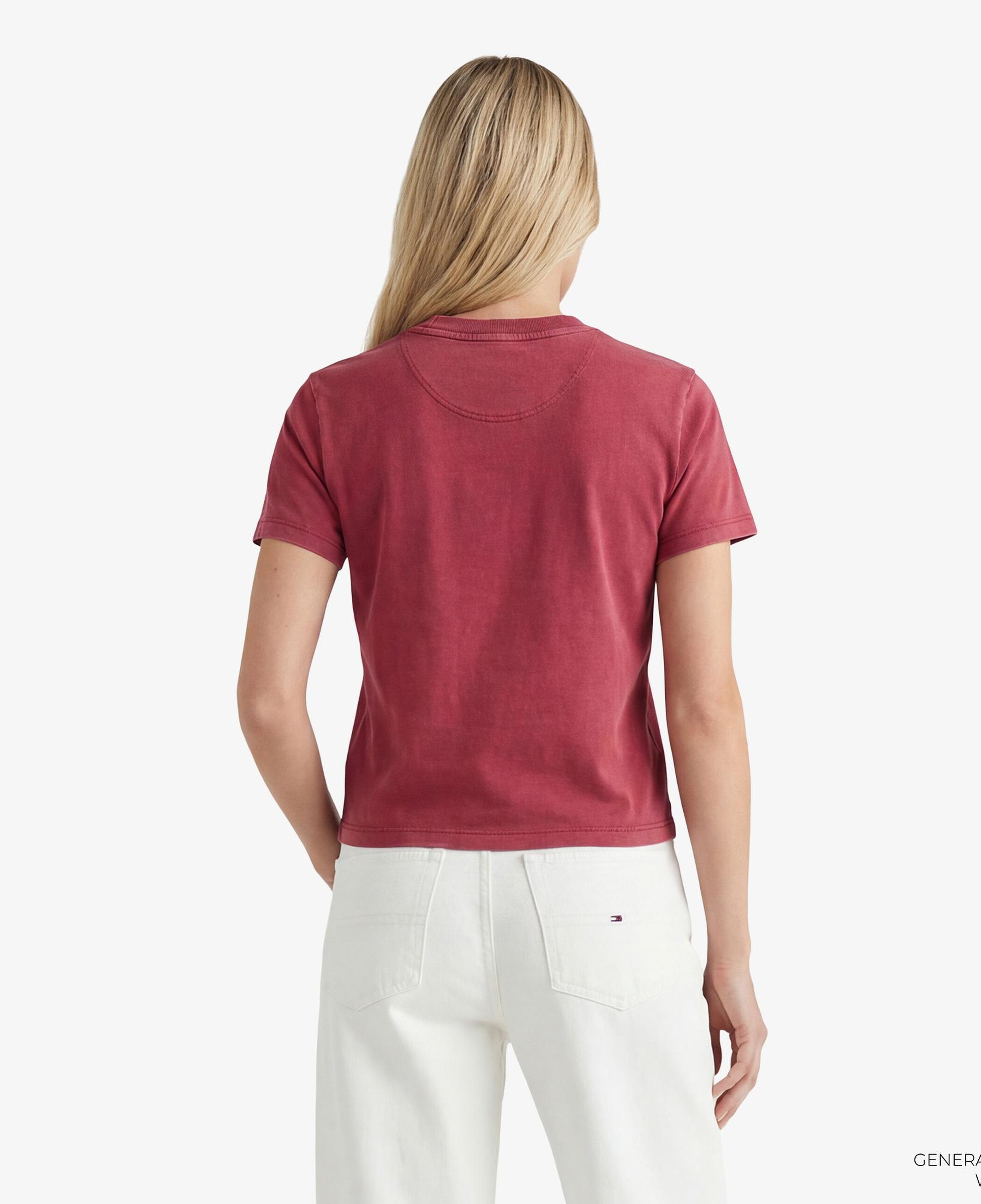 Tommy Hilfiger Varsity Prep Kadın Pembe T-Shirt