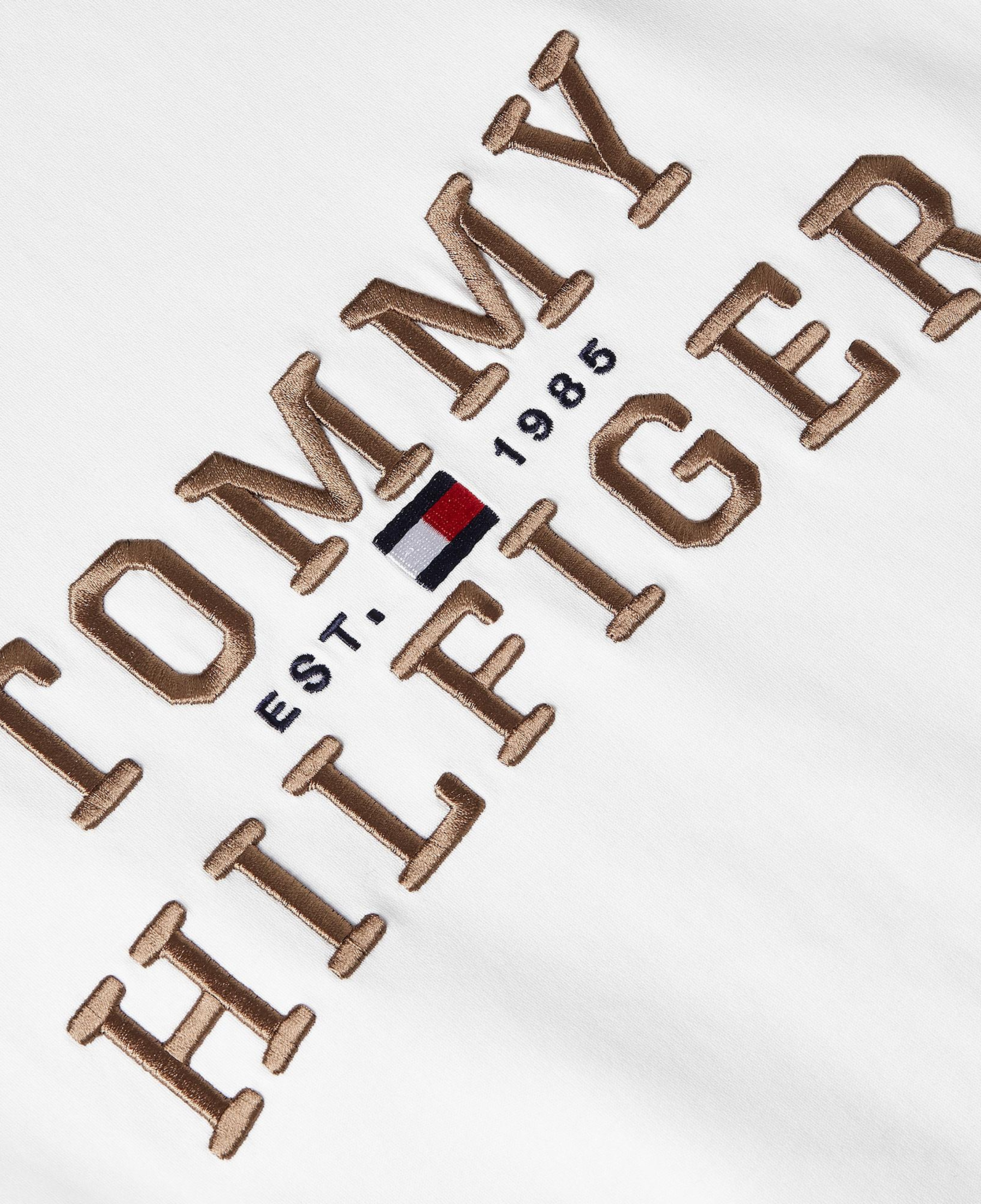 Tommy Hilfiger Brand Love Graphic Erkek Beyaz T-Shirt
