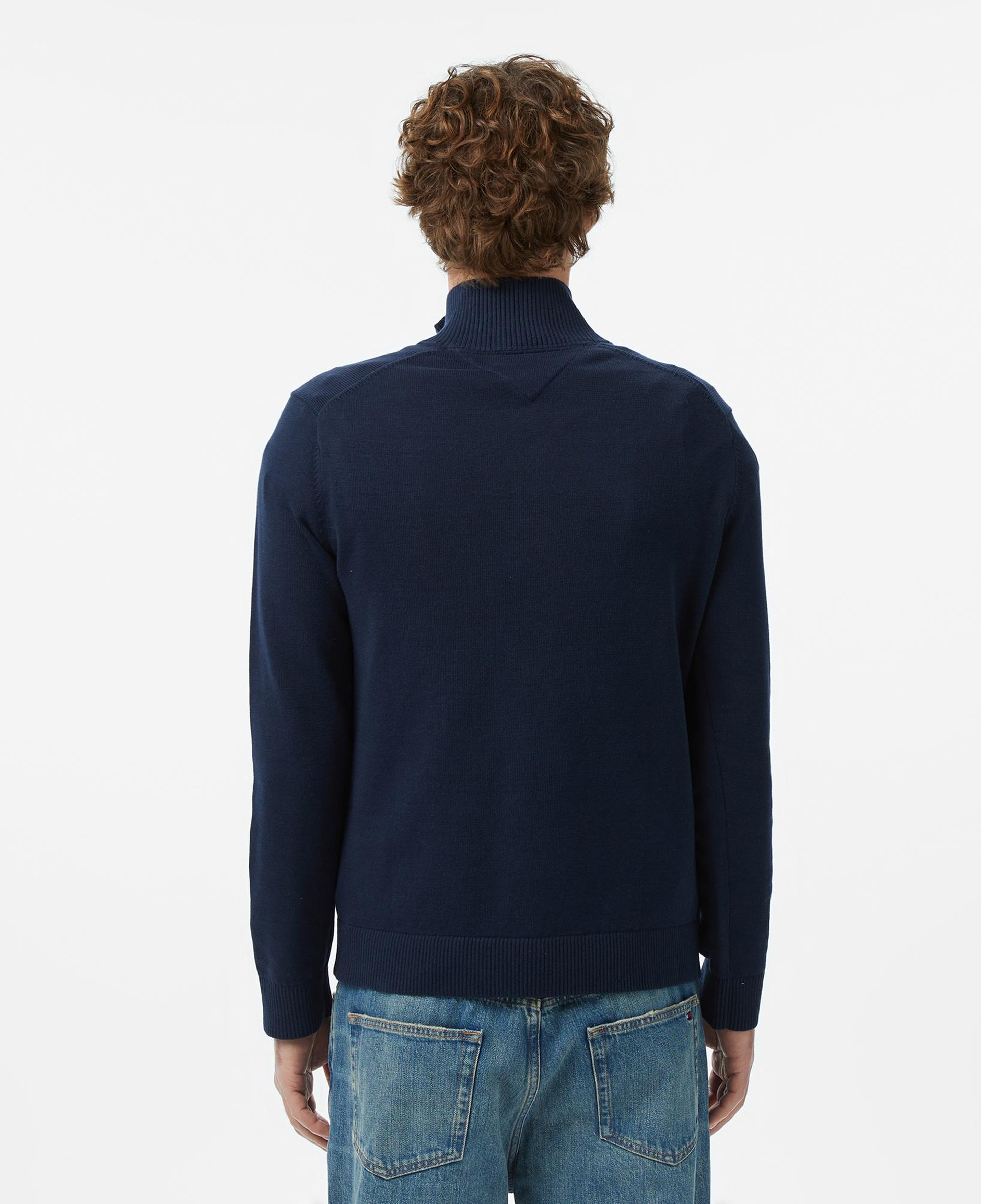 Tommy Hilfiger Classic Flag Erkek Lacivert Triko