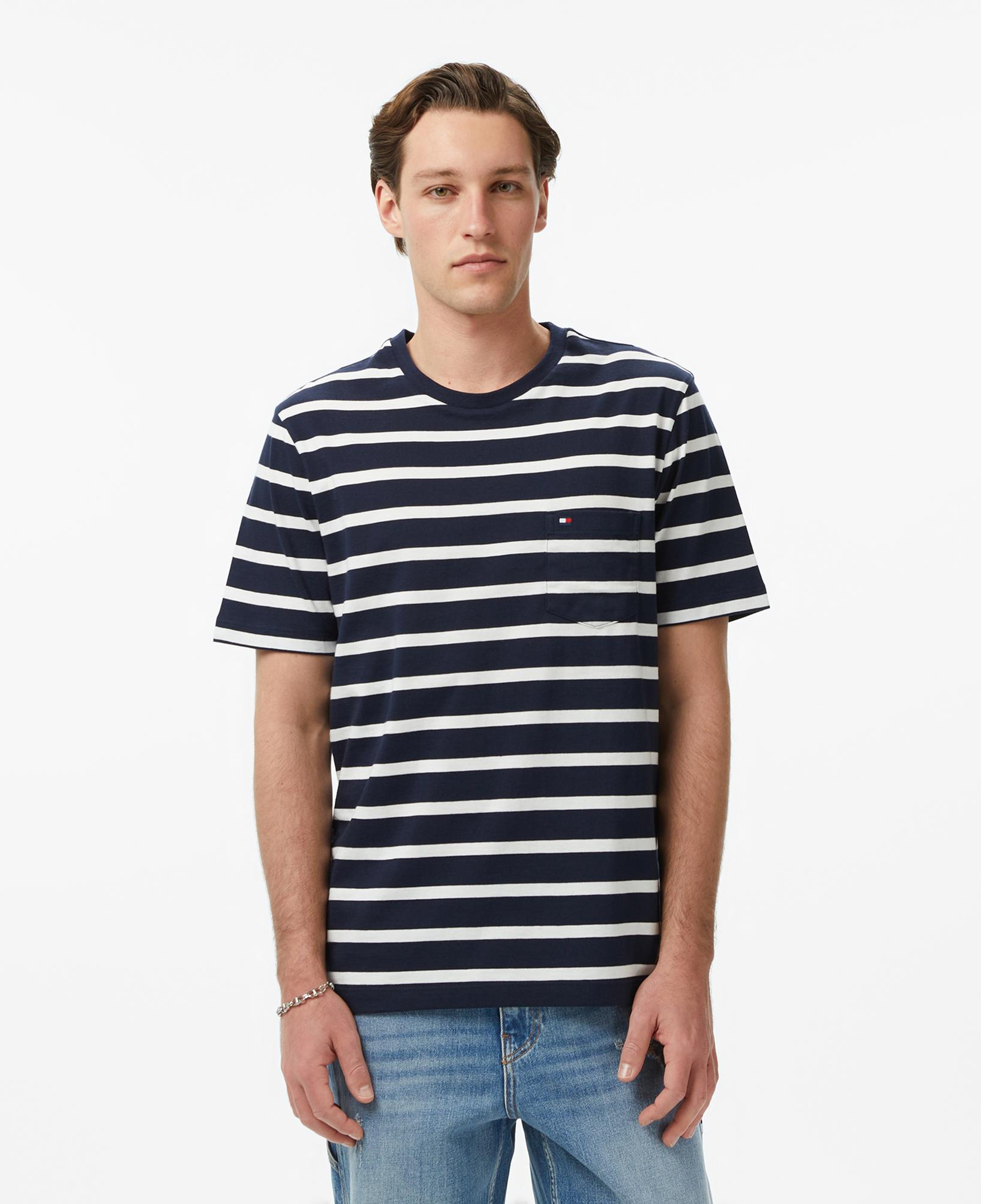 Tommy Hilfiger Core Essentials Erkek Lacivert T-Shirt