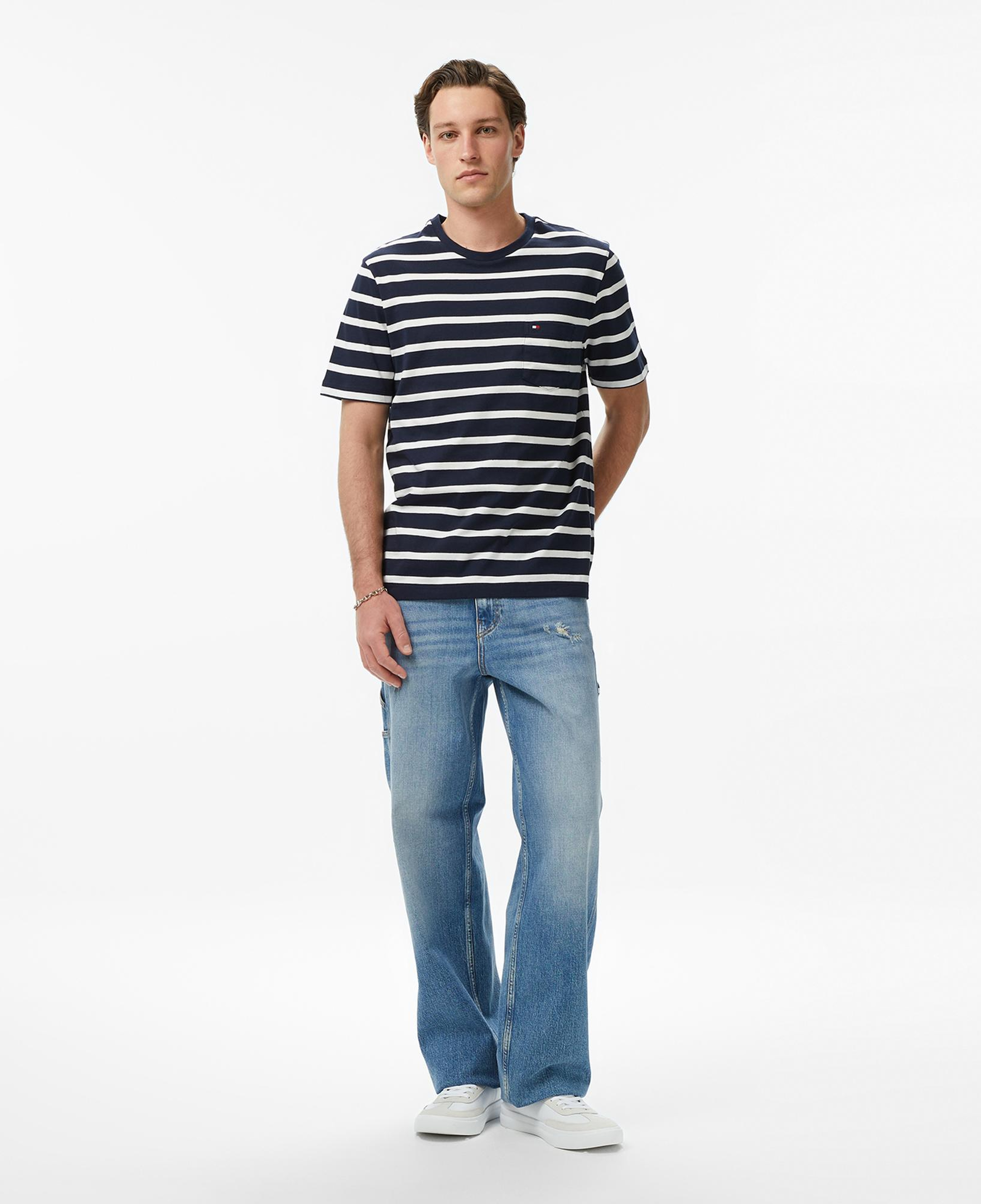 Tommy Hilfiger Core Essentials Erkek Lacivert T-Shirt