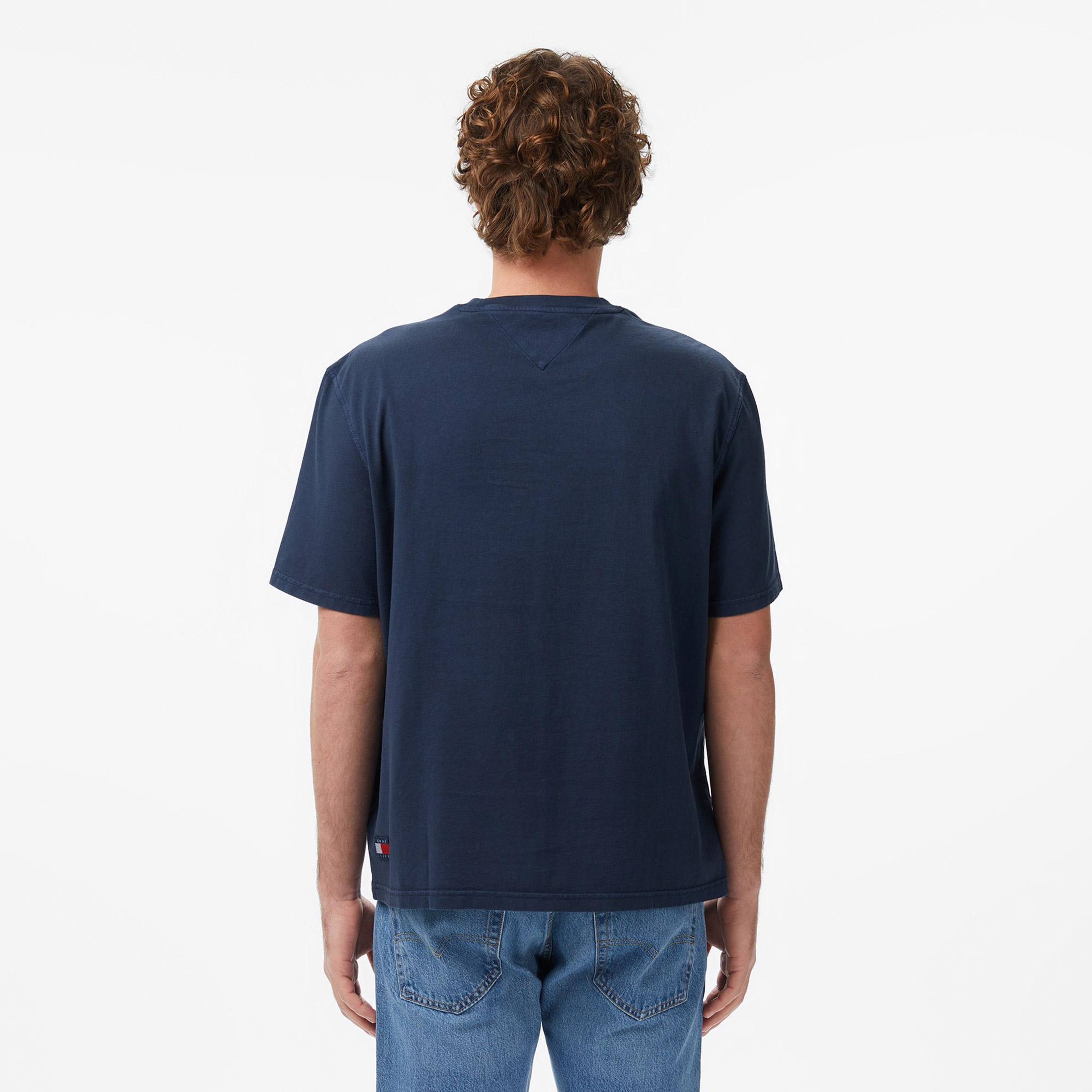 Tommy Hilfiger New Classics Erkek Lacivert T-Shirt