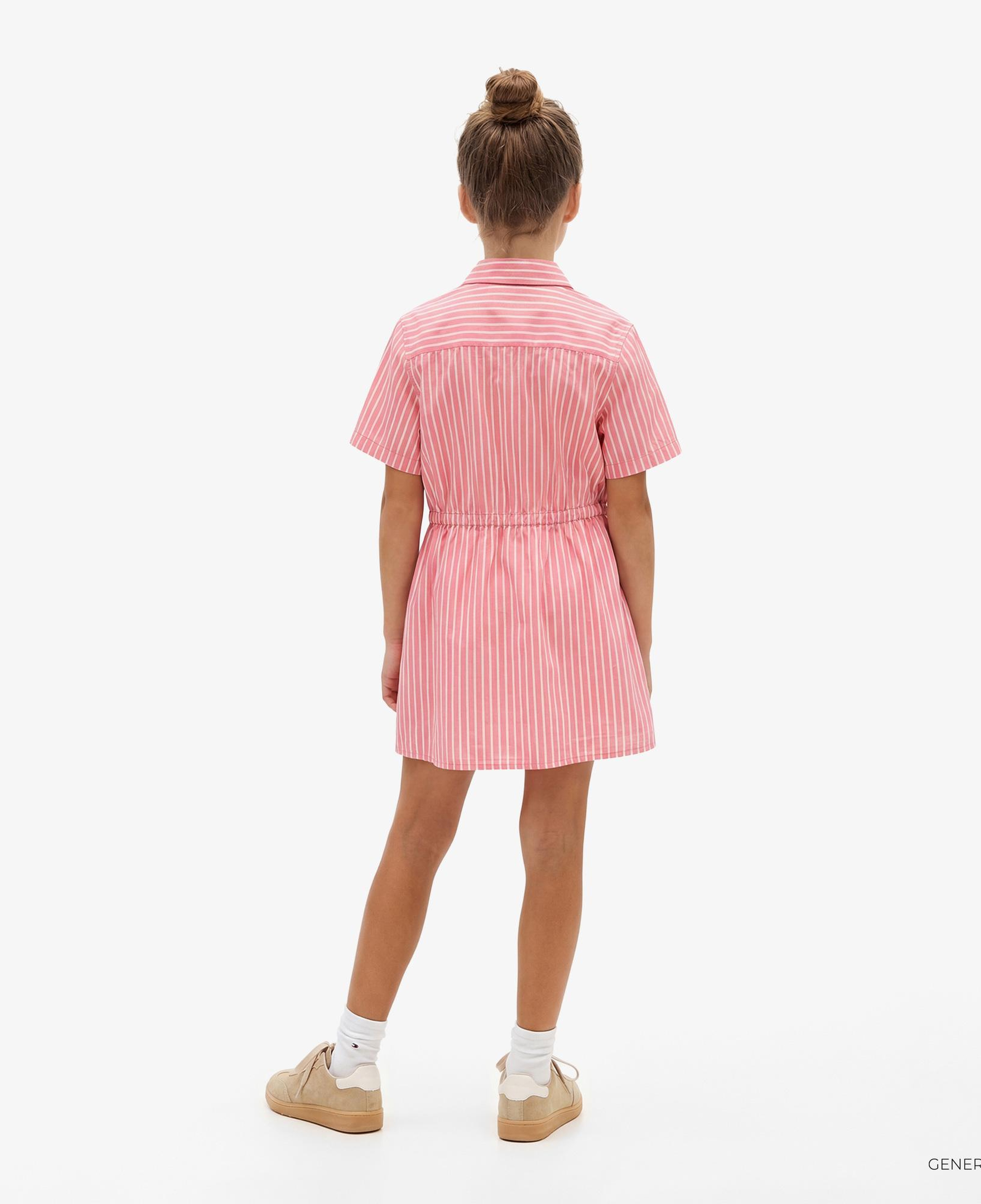 Tommy Hilfiger Essentials Çocuk Pembe Elbise