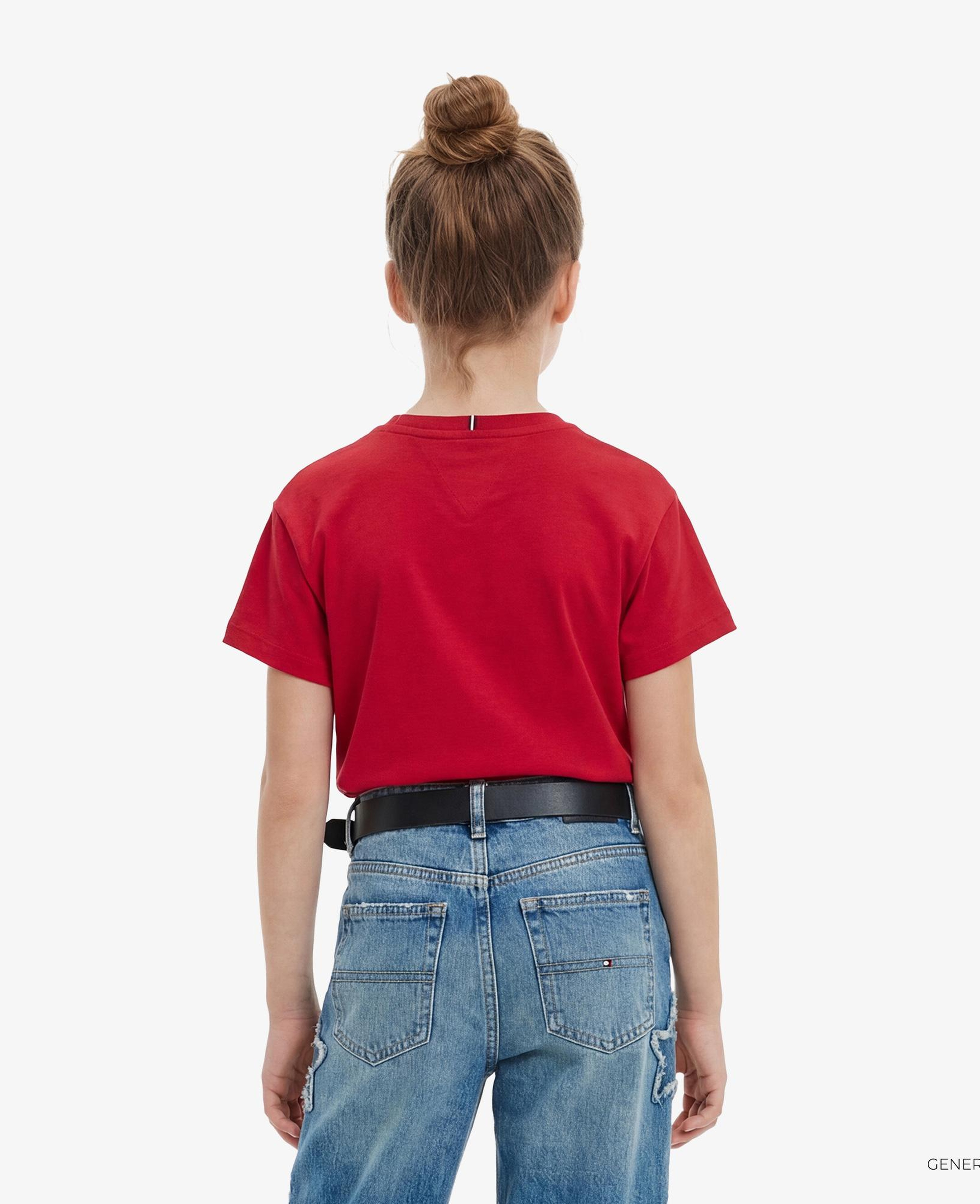 Tommy Hilfiger Heritage Çocuk Kırmızı T-Shirt