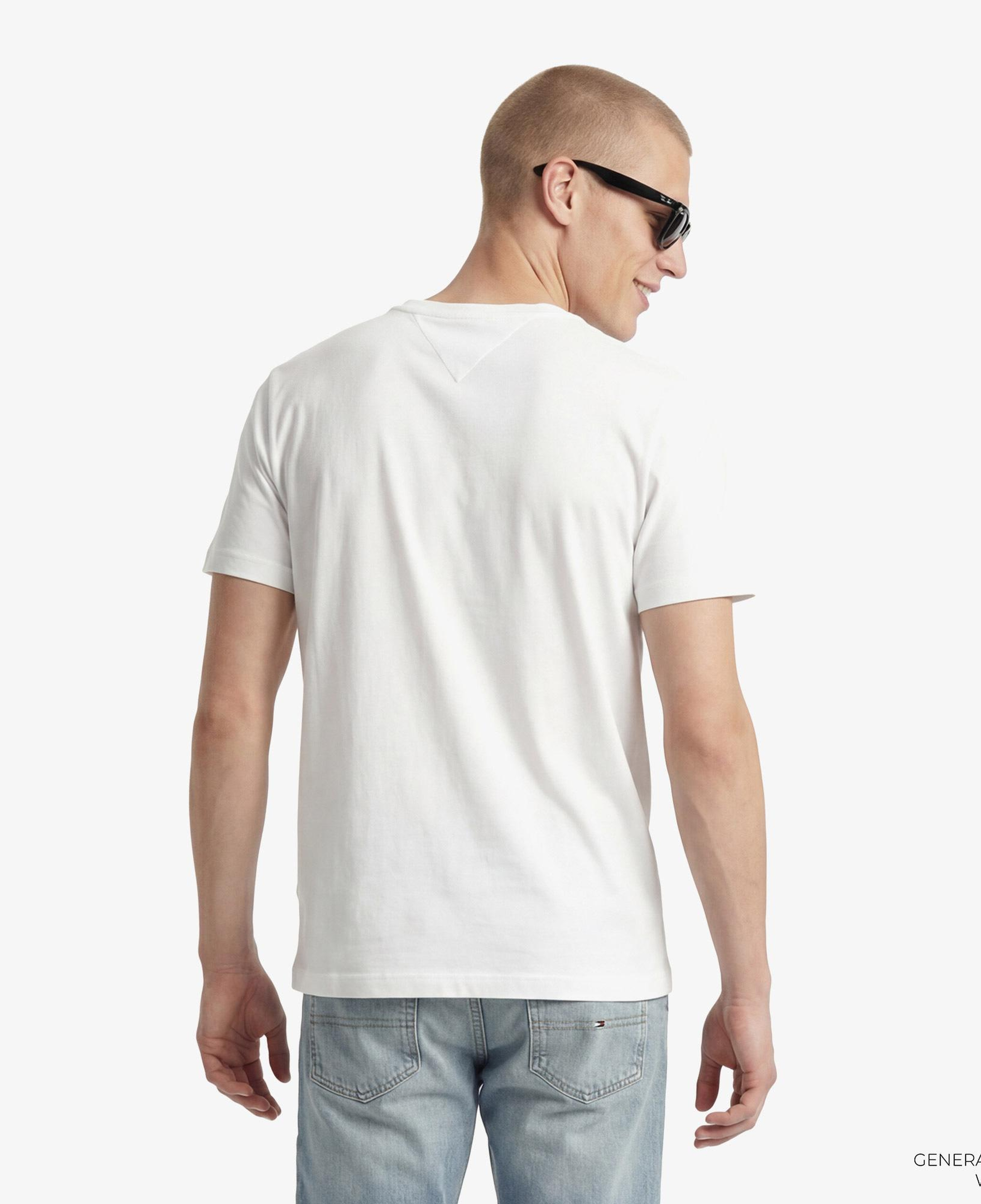 Tommy Hilfiger Brand Love Graphic Erkek Beyaz T-Shirt