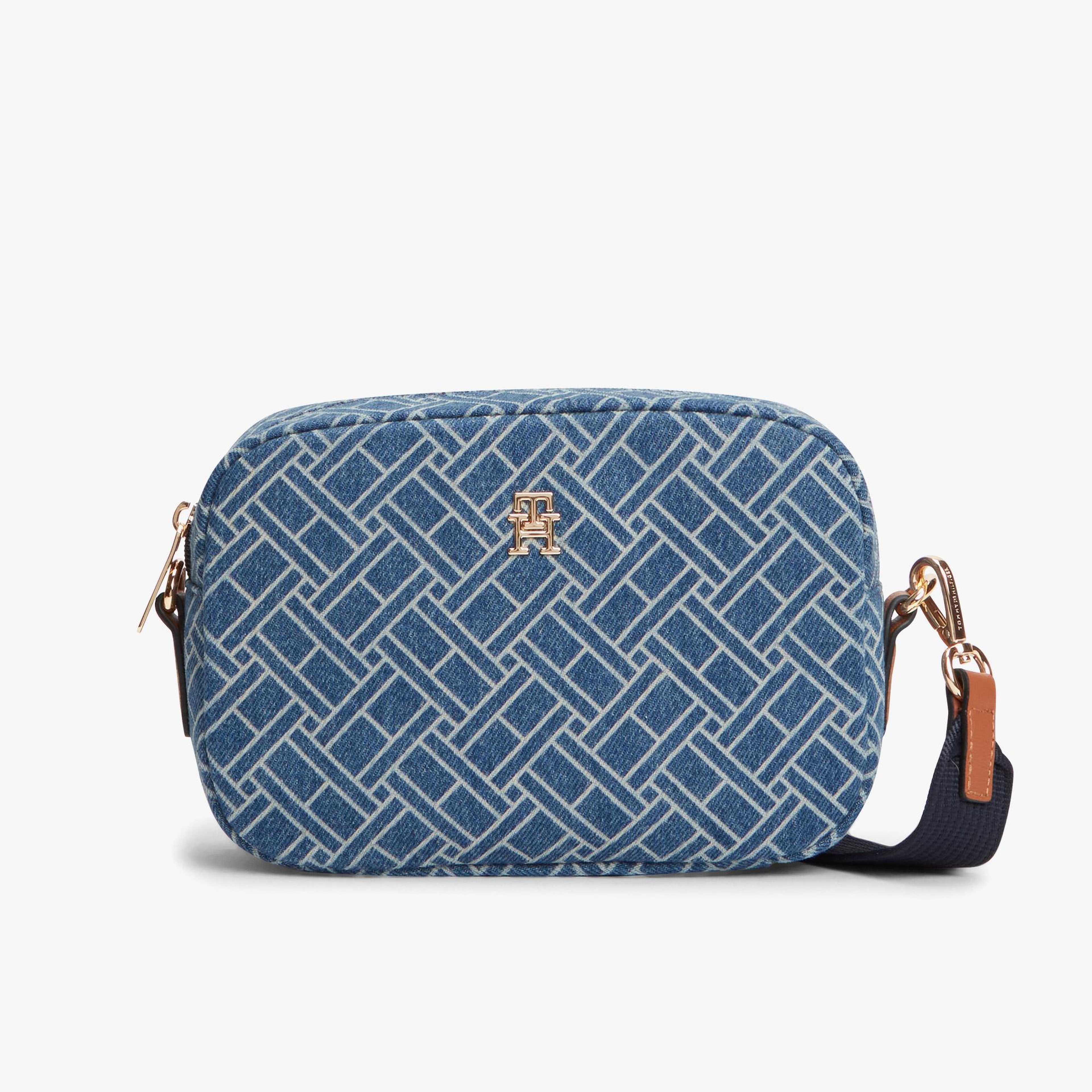 Tommy Hilfiger Popette Kadın Mavi Çapraz Çanta