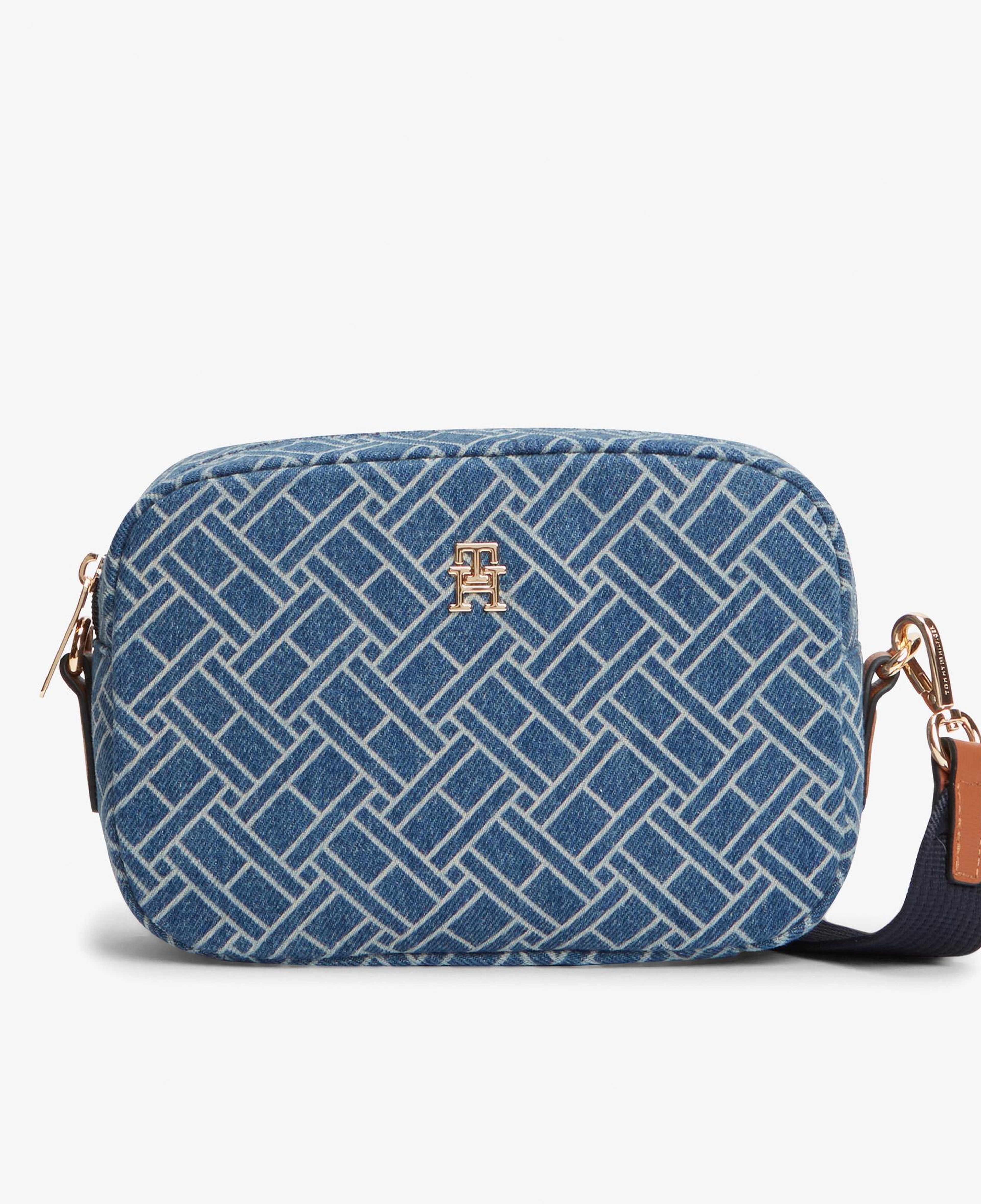 Tommy Hilfiger Popette Kadın Mavi Çapraz Çanta