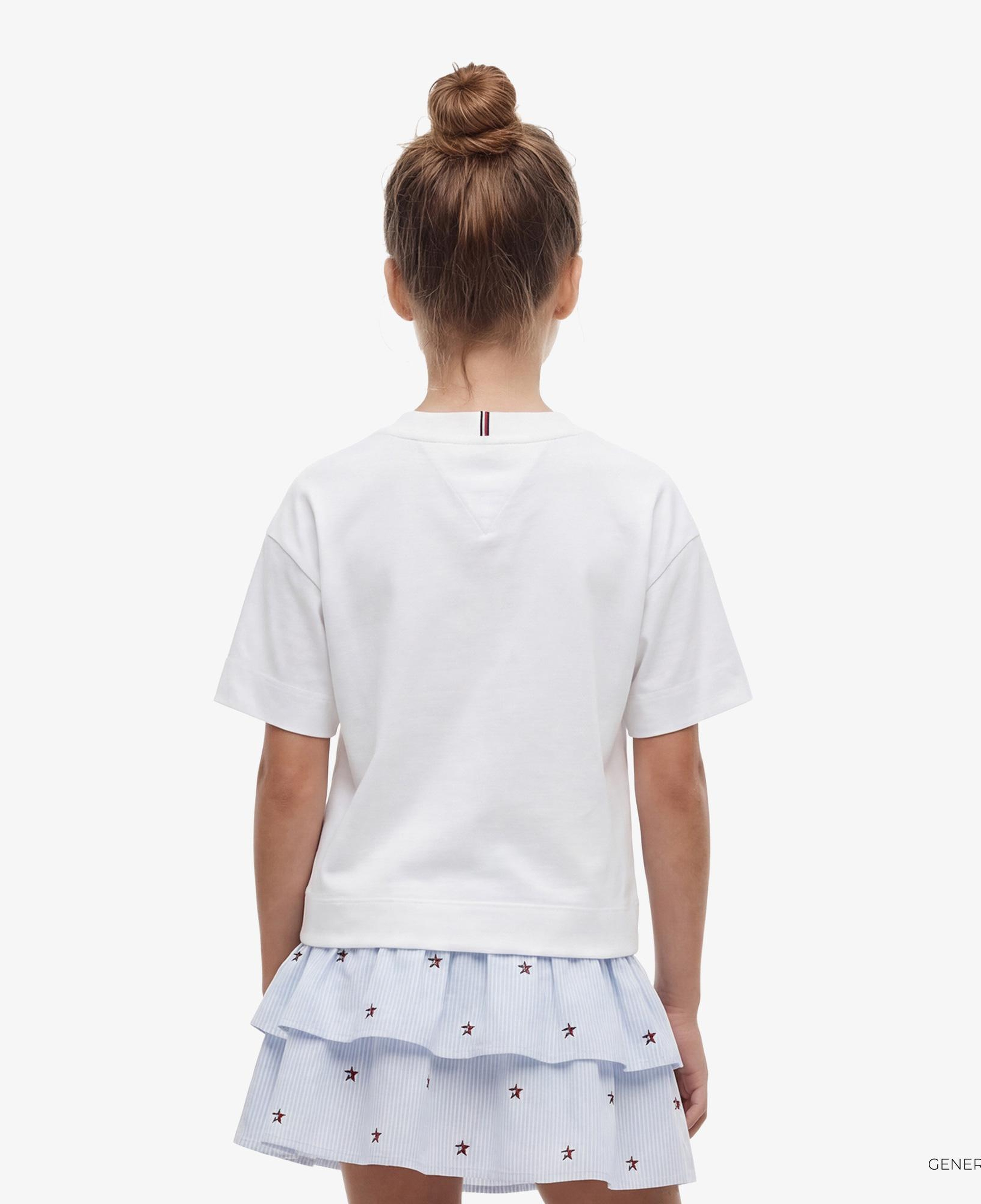 Tommy Hilfiger Varsity Çocuk Beyaz T-Shirt