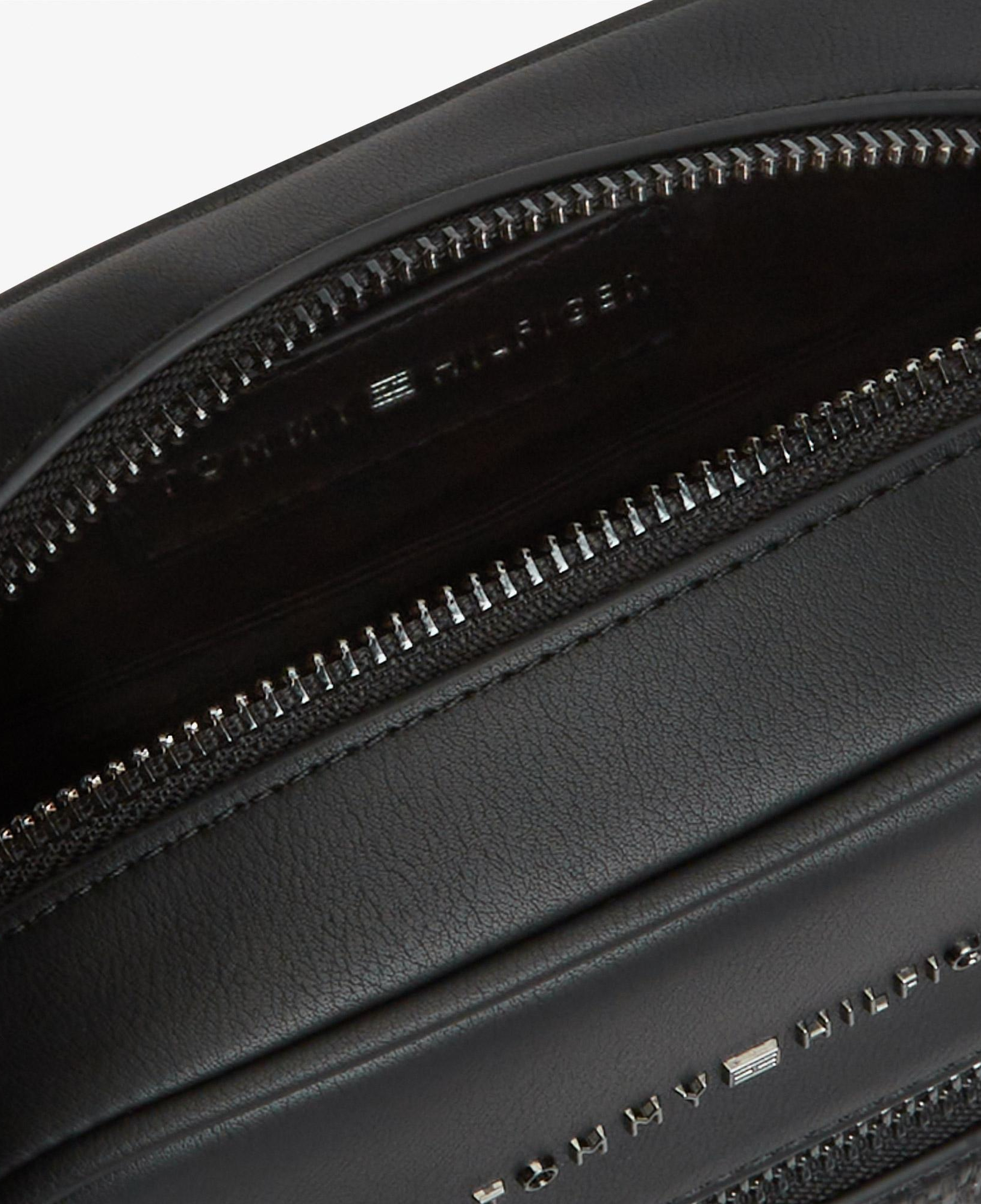 Tommy Hilfiger Woven Erkek Siyah Çapraz Çanta