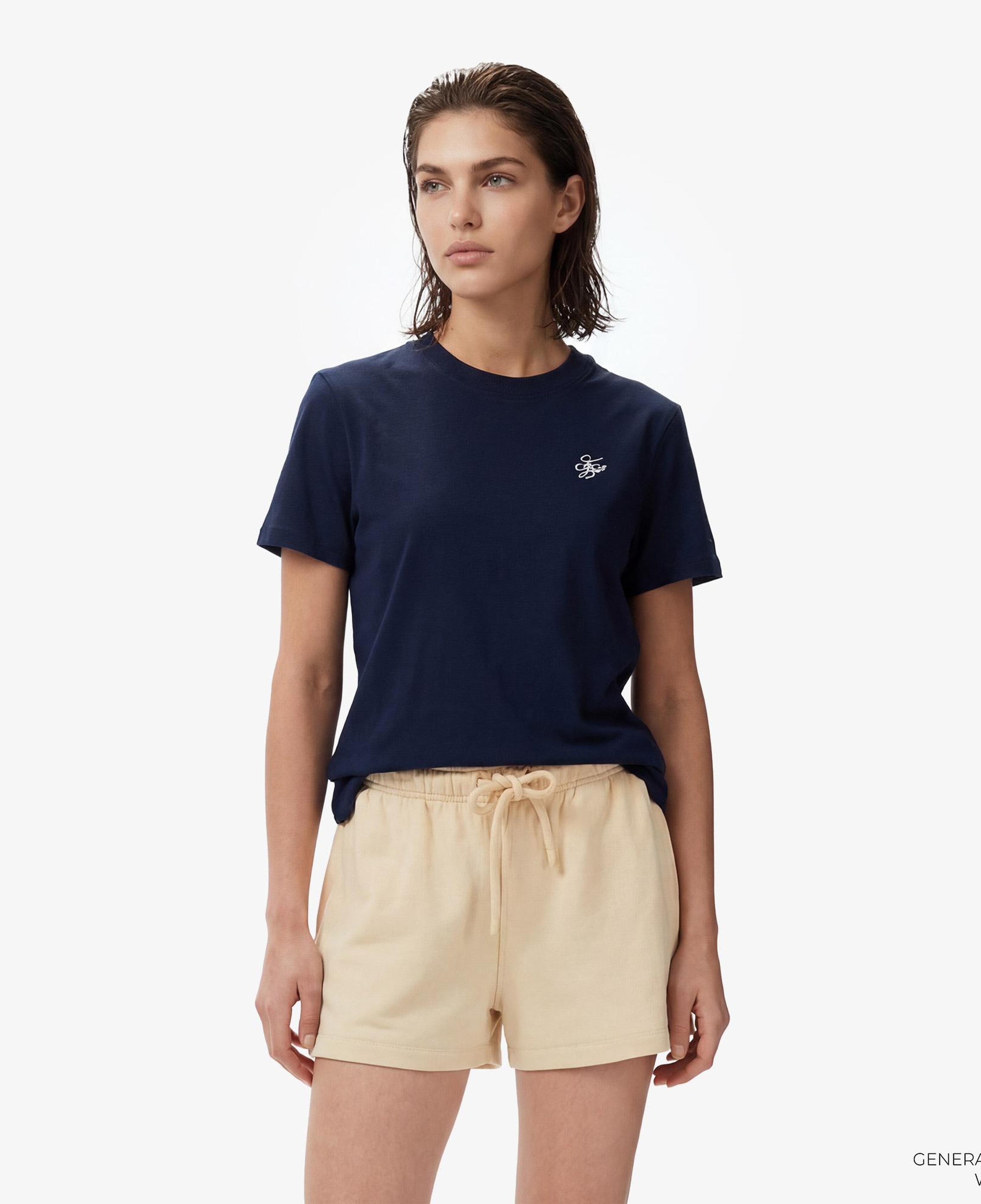 Tommy Hilfiger Script Kadın Lacivert T-Shirt