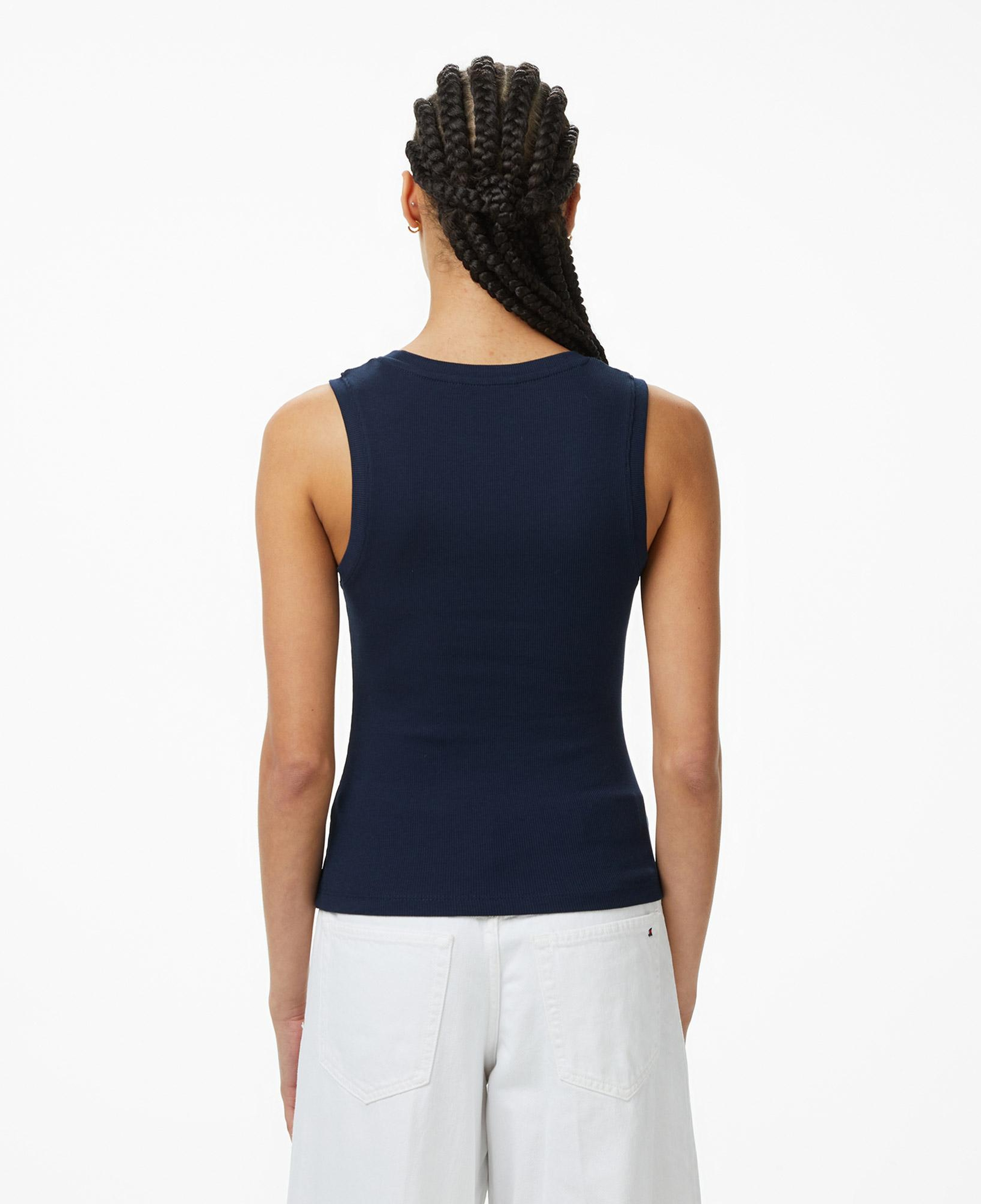 Tommy Hilfiger Denim Essentials Kadın Lacivert T-Shirt