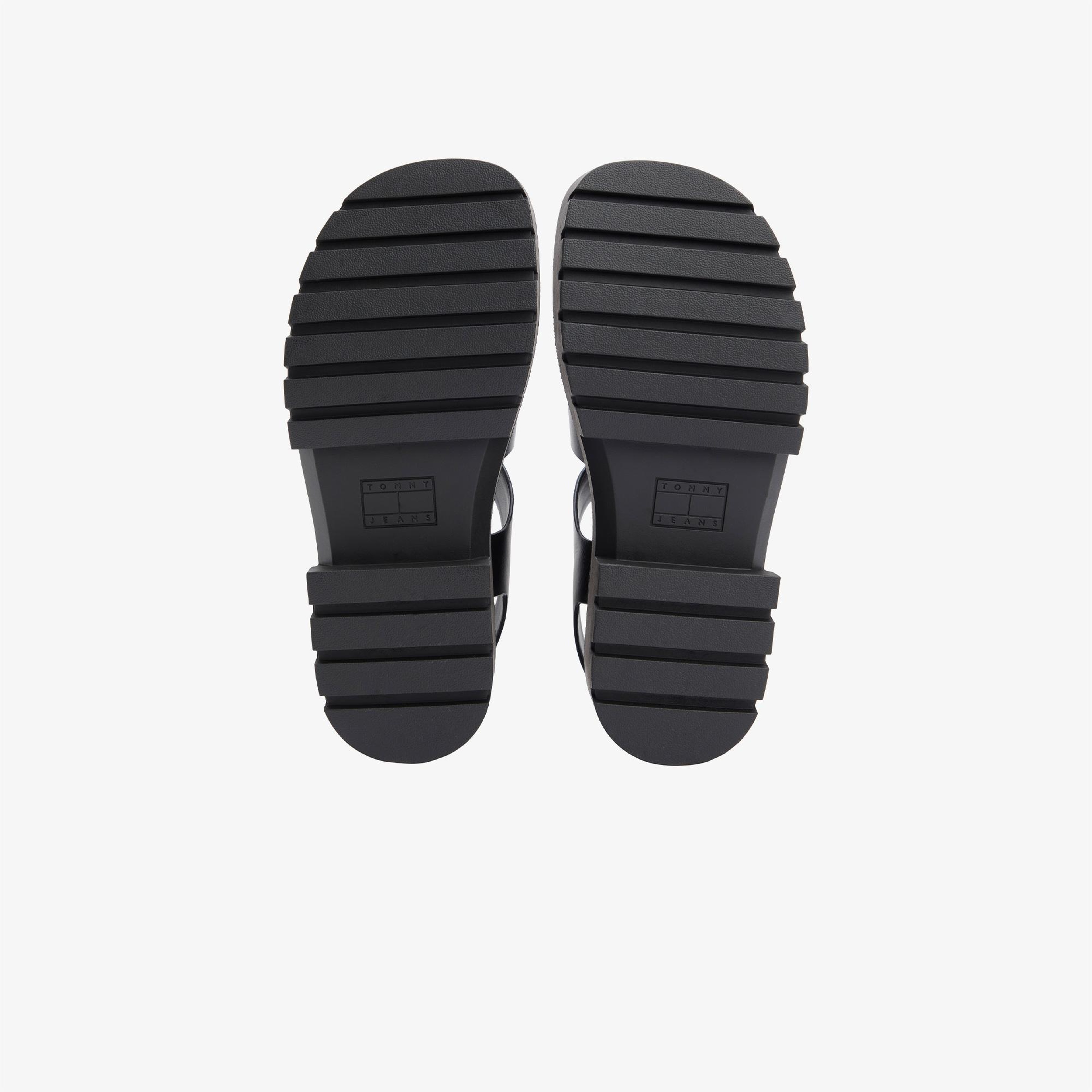 Tommy Hilfiger Wendie Max Kadın Siyah Sandalet