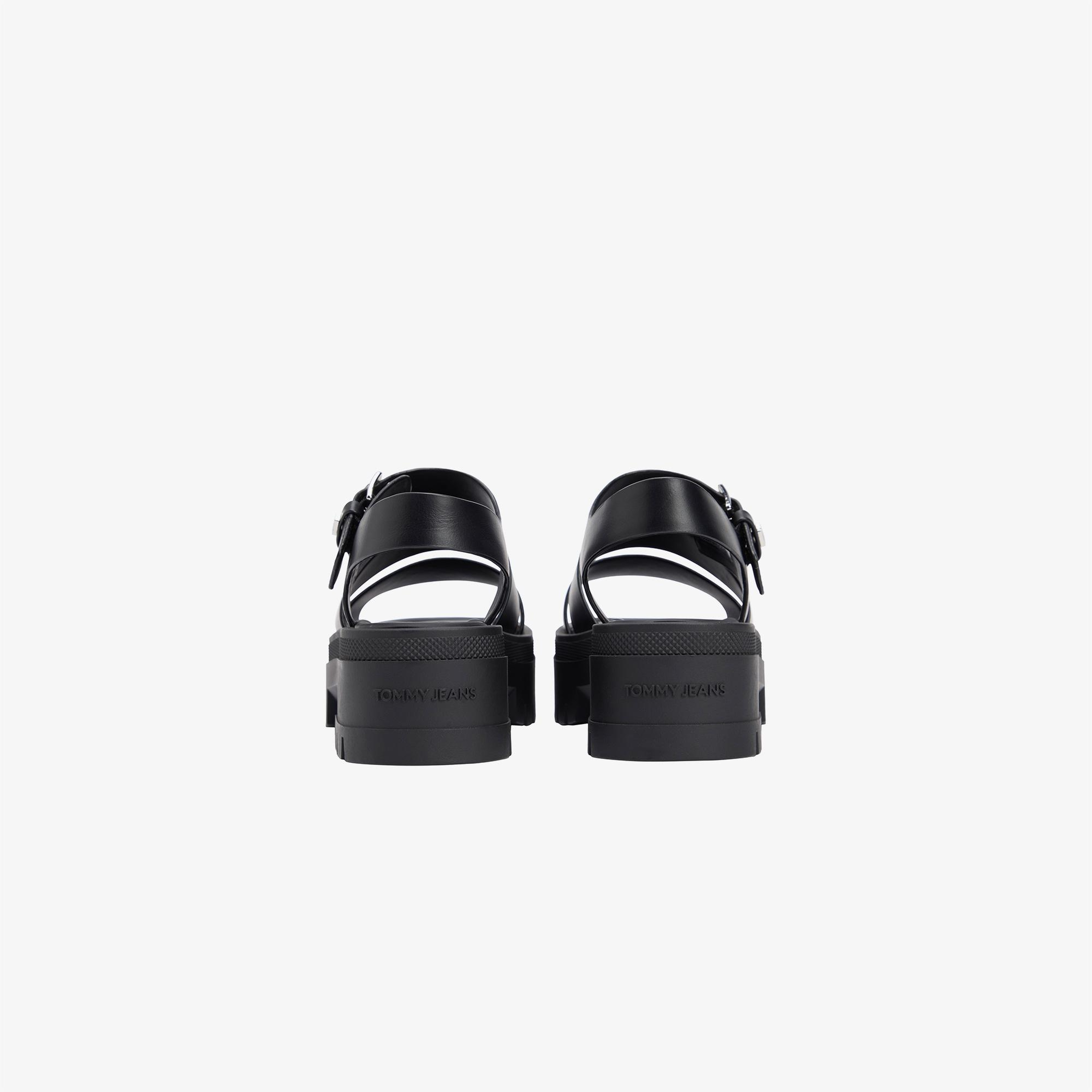 Tommy Hilfiger Wendie Max Kadın Siyah Sandalet